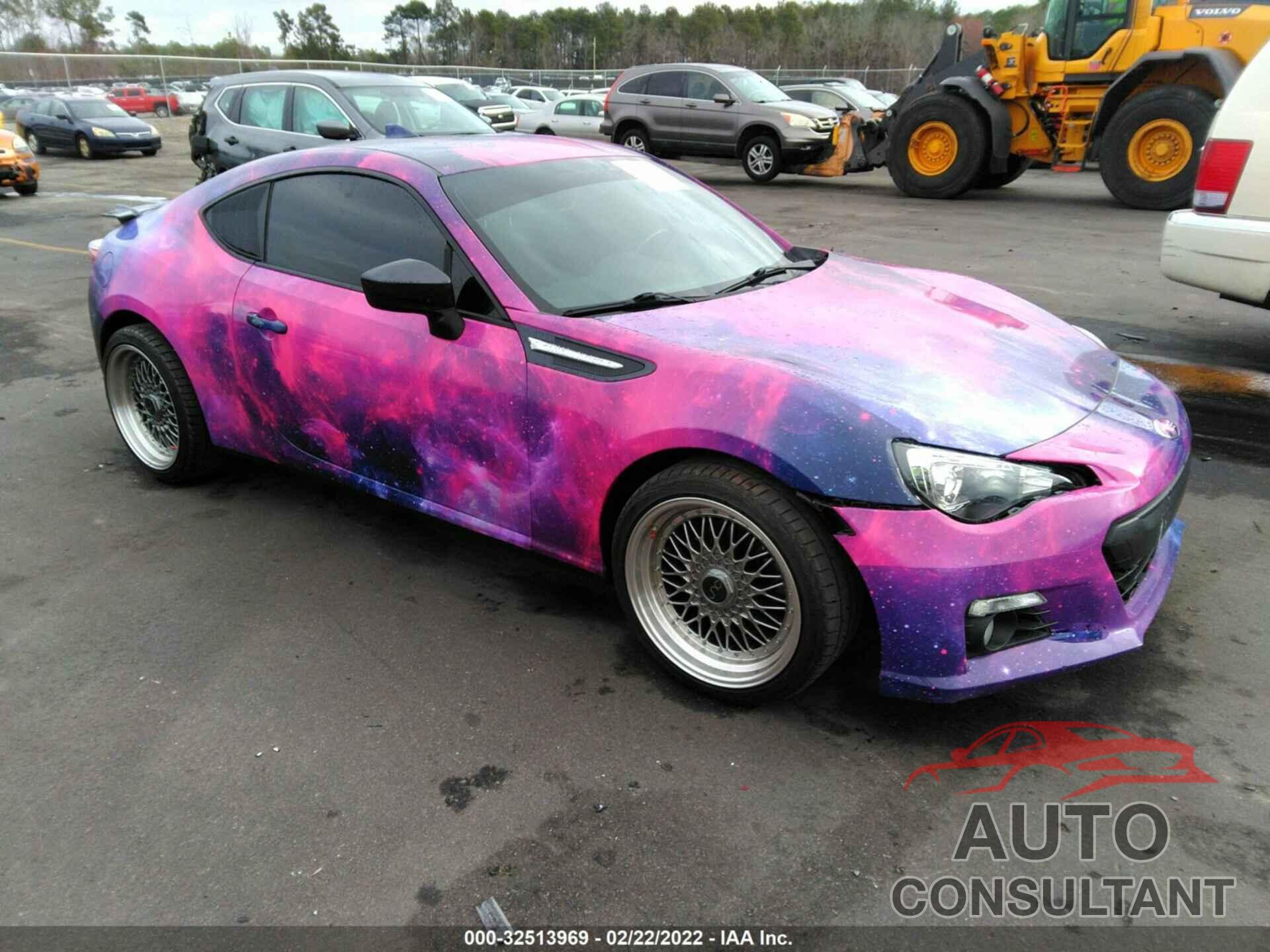 SUBARU BRZ 2016 - JF1ZCAC14G8601051