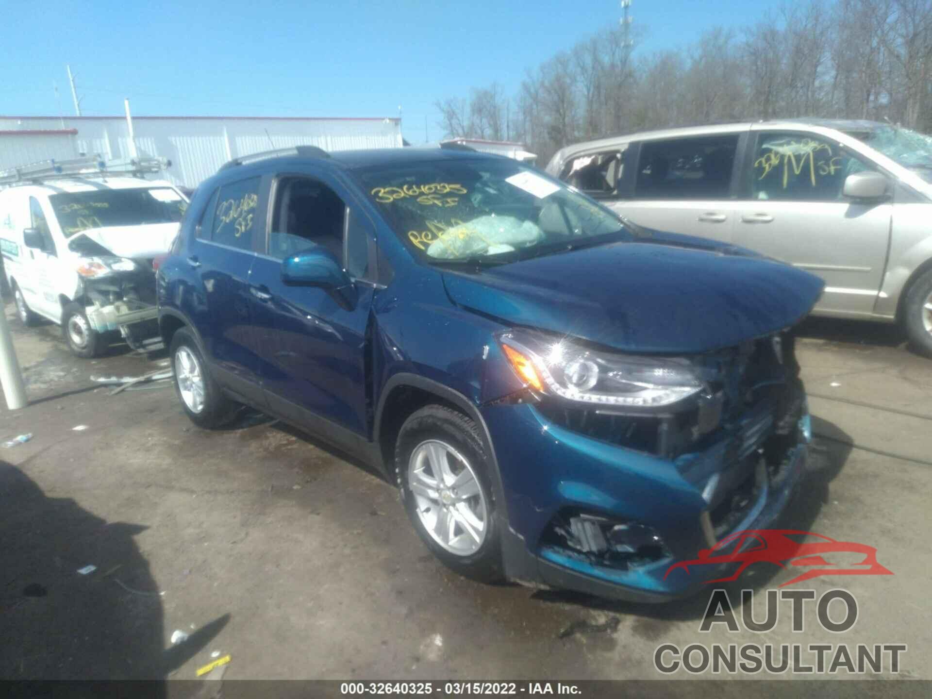 CHEVROLET TRAX 2020 - 3GNCJLSB1LL303491