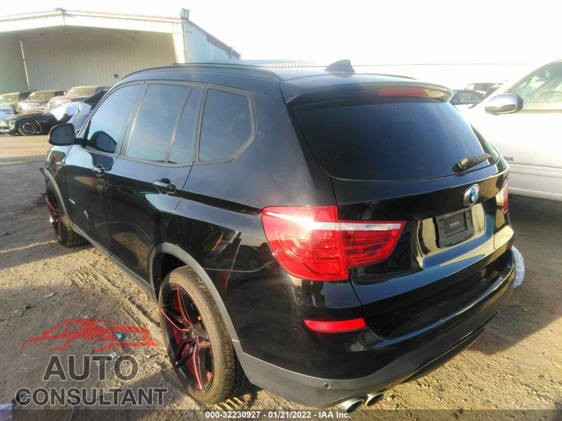 BMW X3 2017 - 5UXWX9C52H0D97631