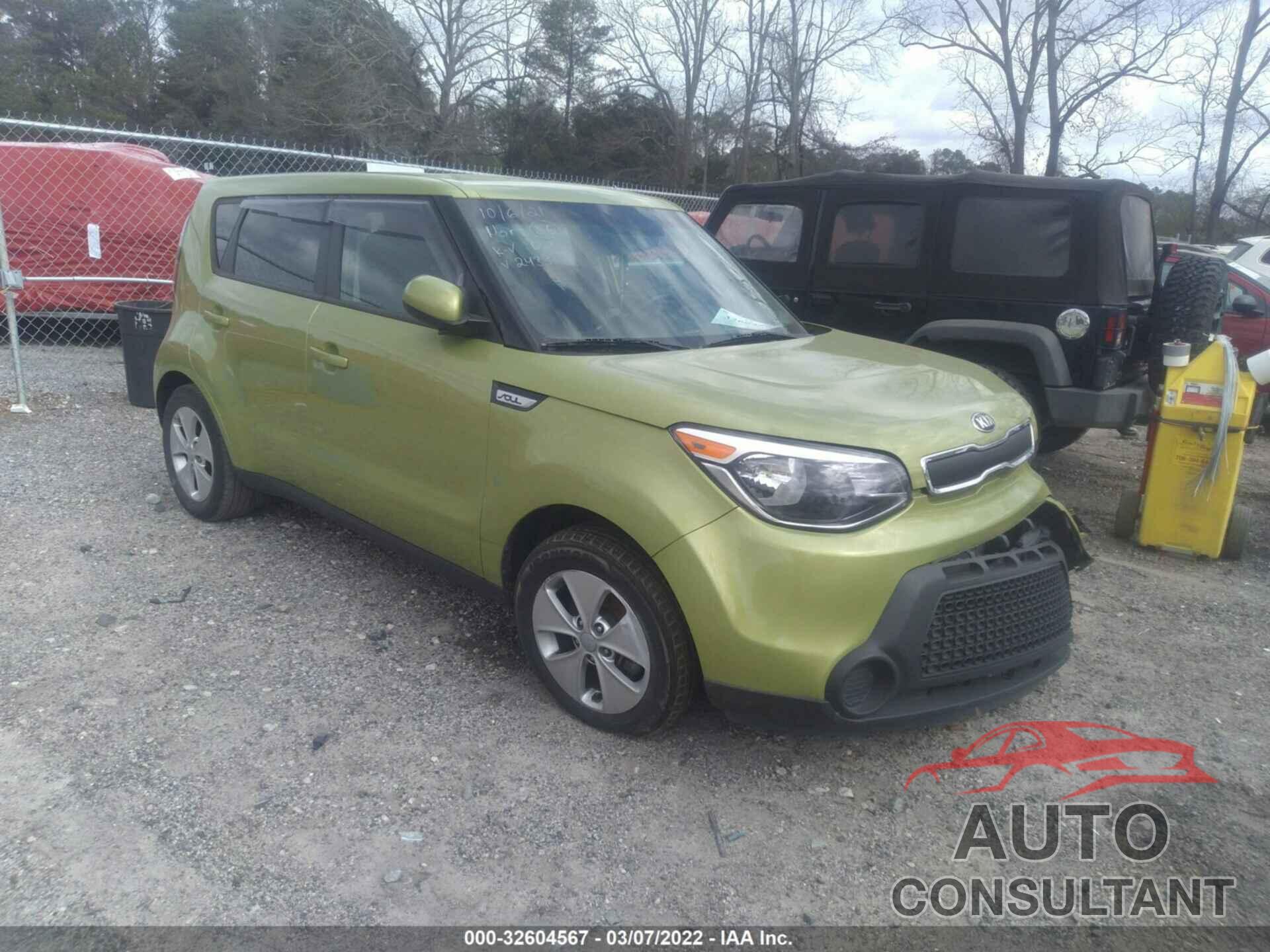 KIA SOUL 2016 - KNDJN2A21G7872433