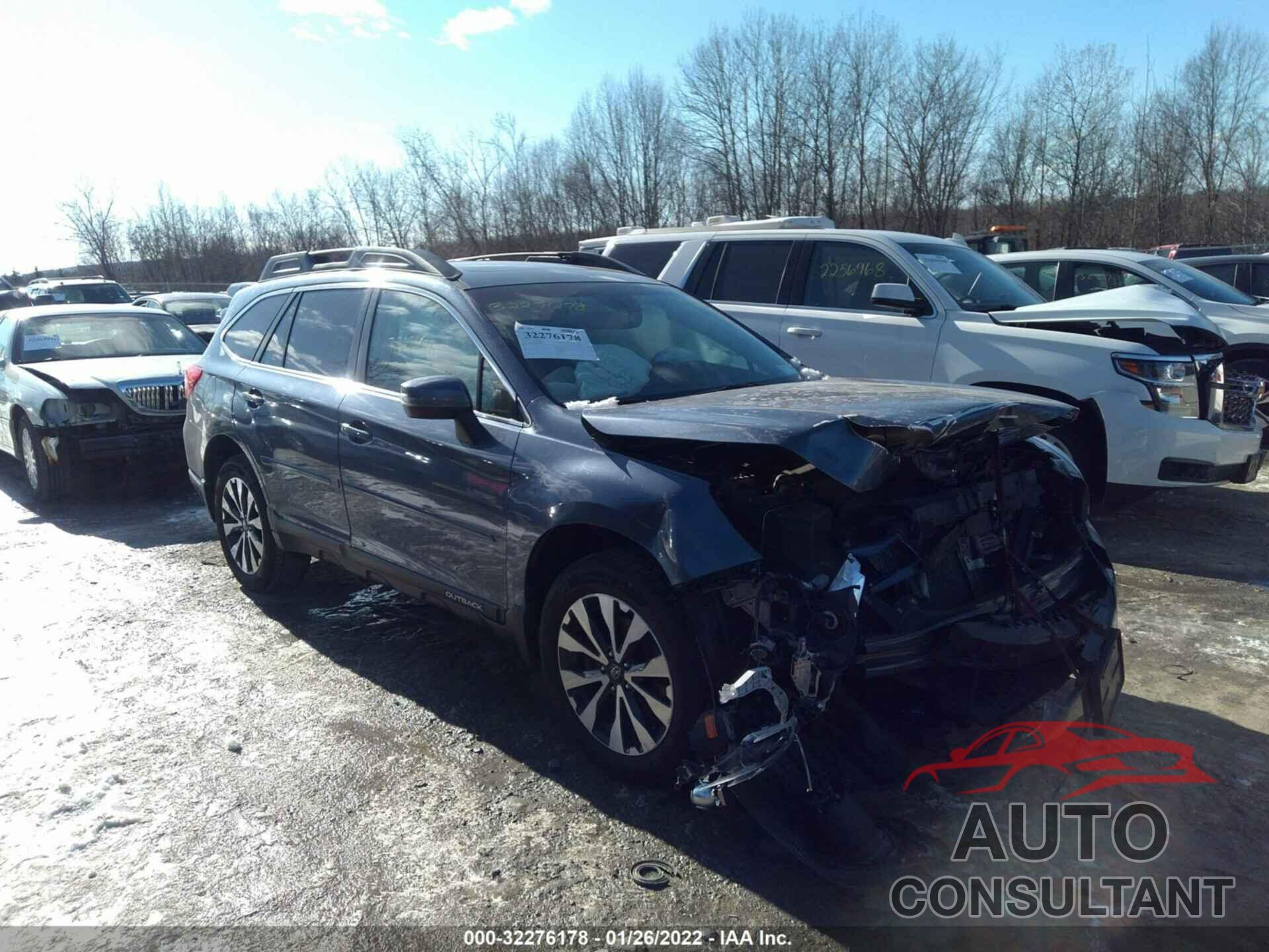 SUBARU OUTBACK 2017 - 4S4BSENC9H3317414