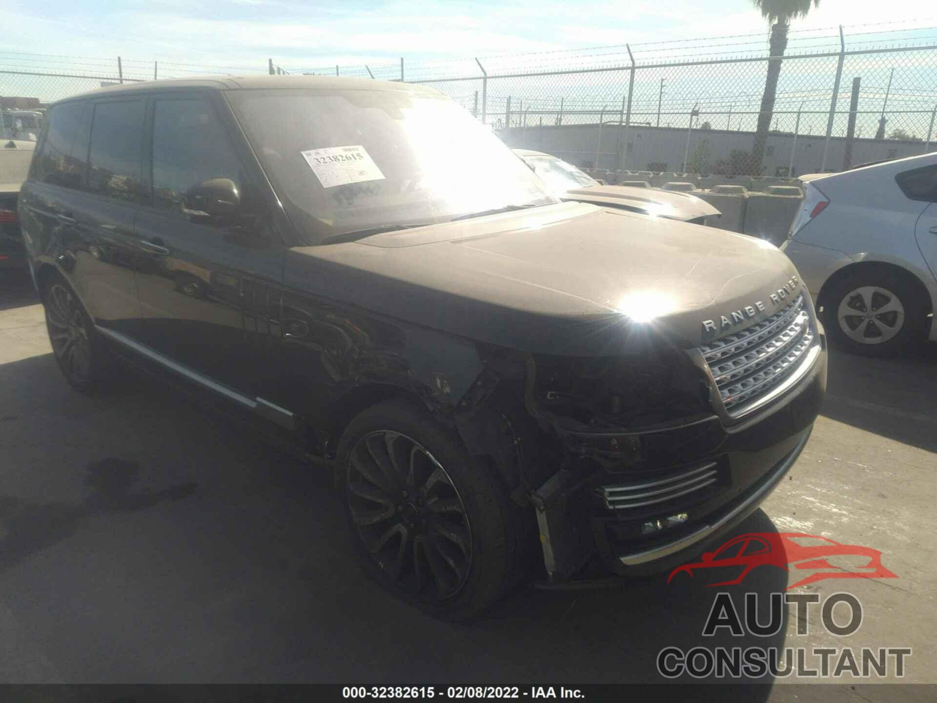 LAND ROVER RANGE ROVER 2016 - SALGV2EF4GA282777