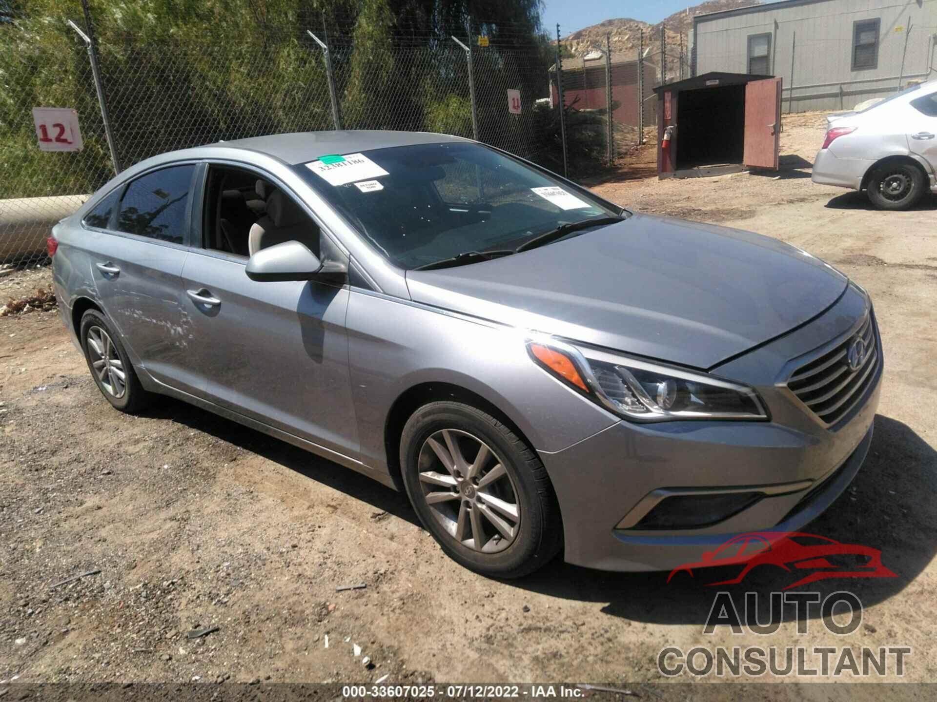 HYUNDAI SONATA 2017 - 5NPE24AF9HH494092