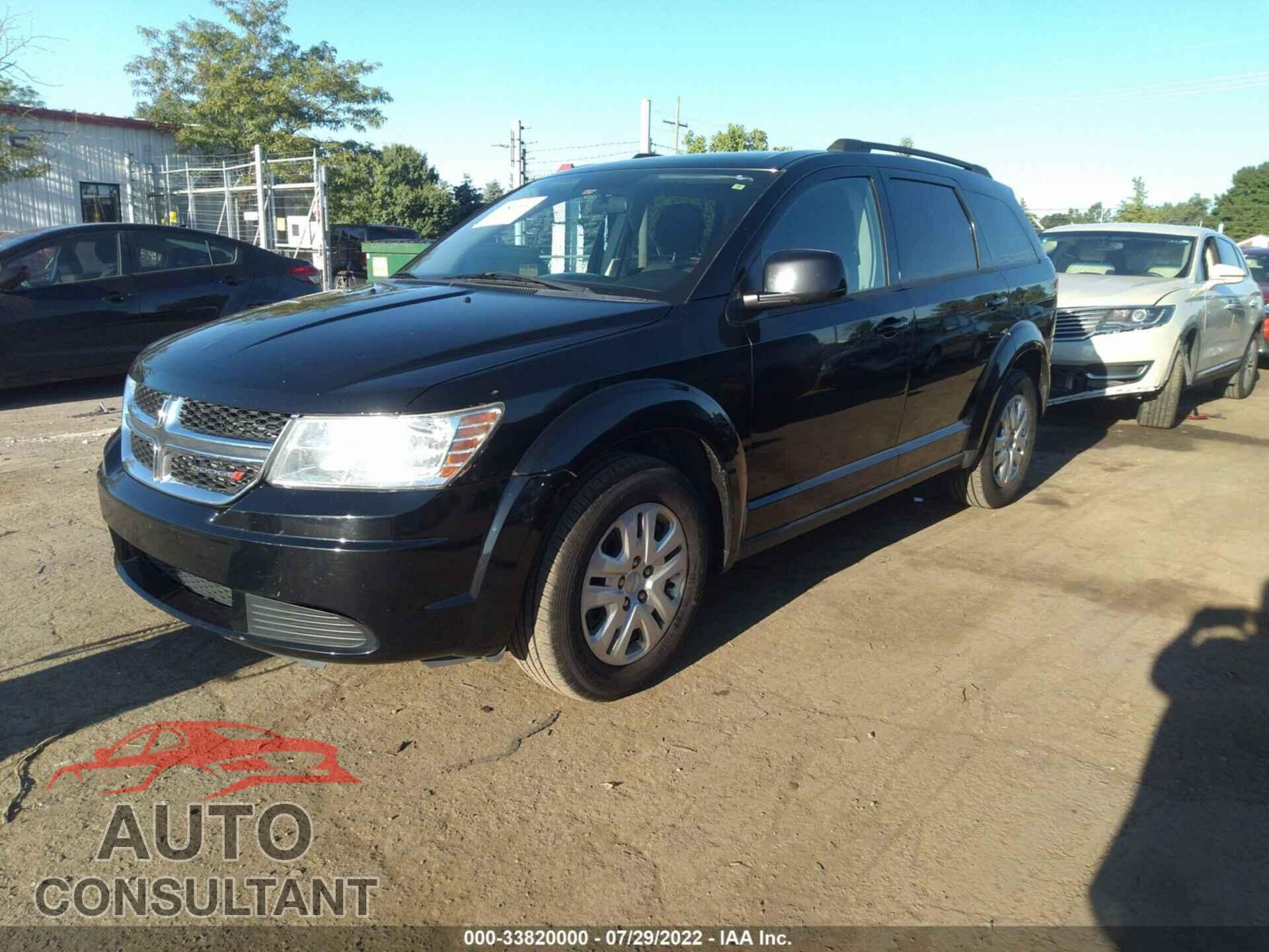 DODGE JOURNEY 2016 - 3C4PDCAB7GT110528
