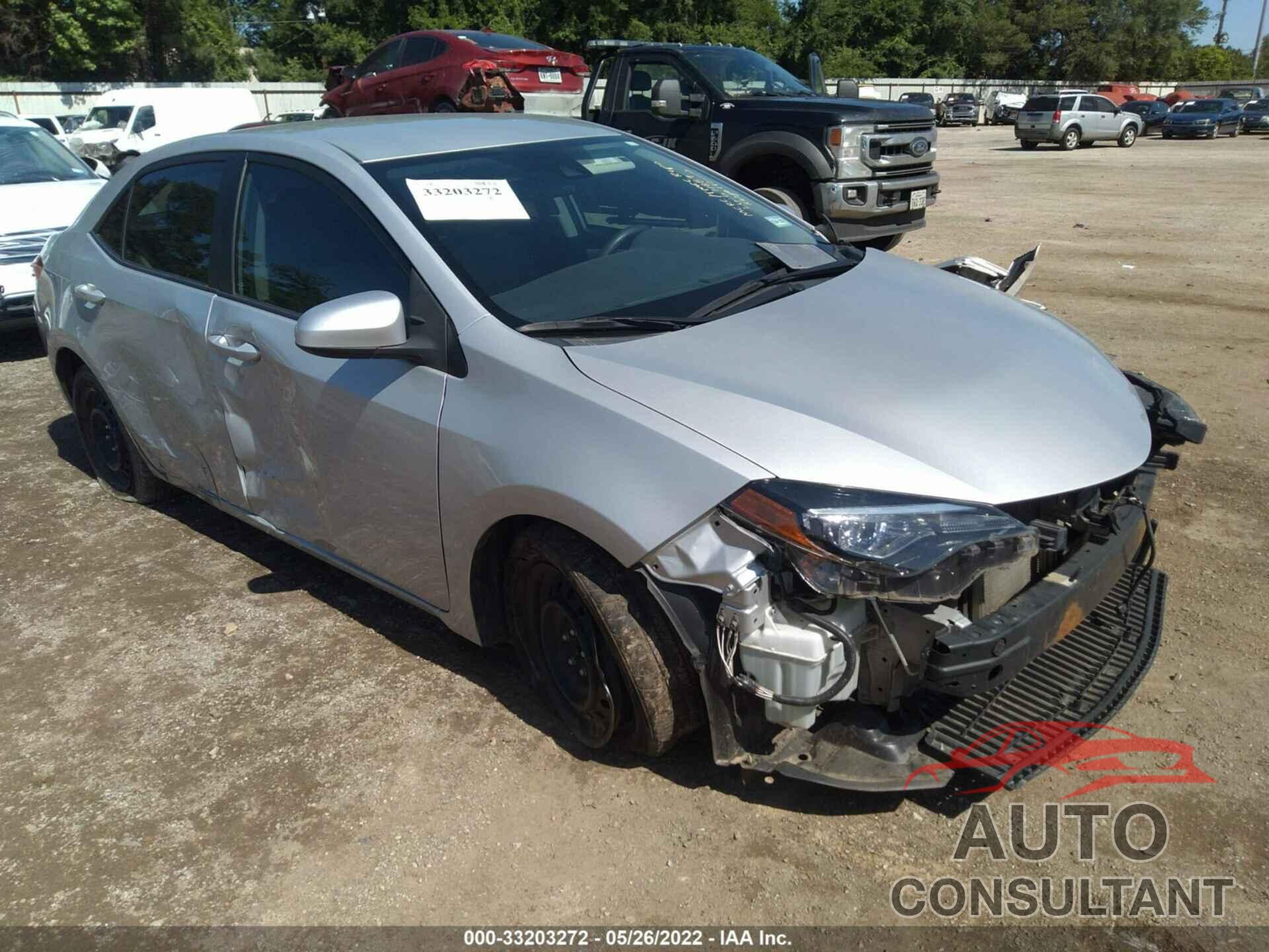 TOYOTA COROLLA 2017 - 5YFBURHE3HP671889