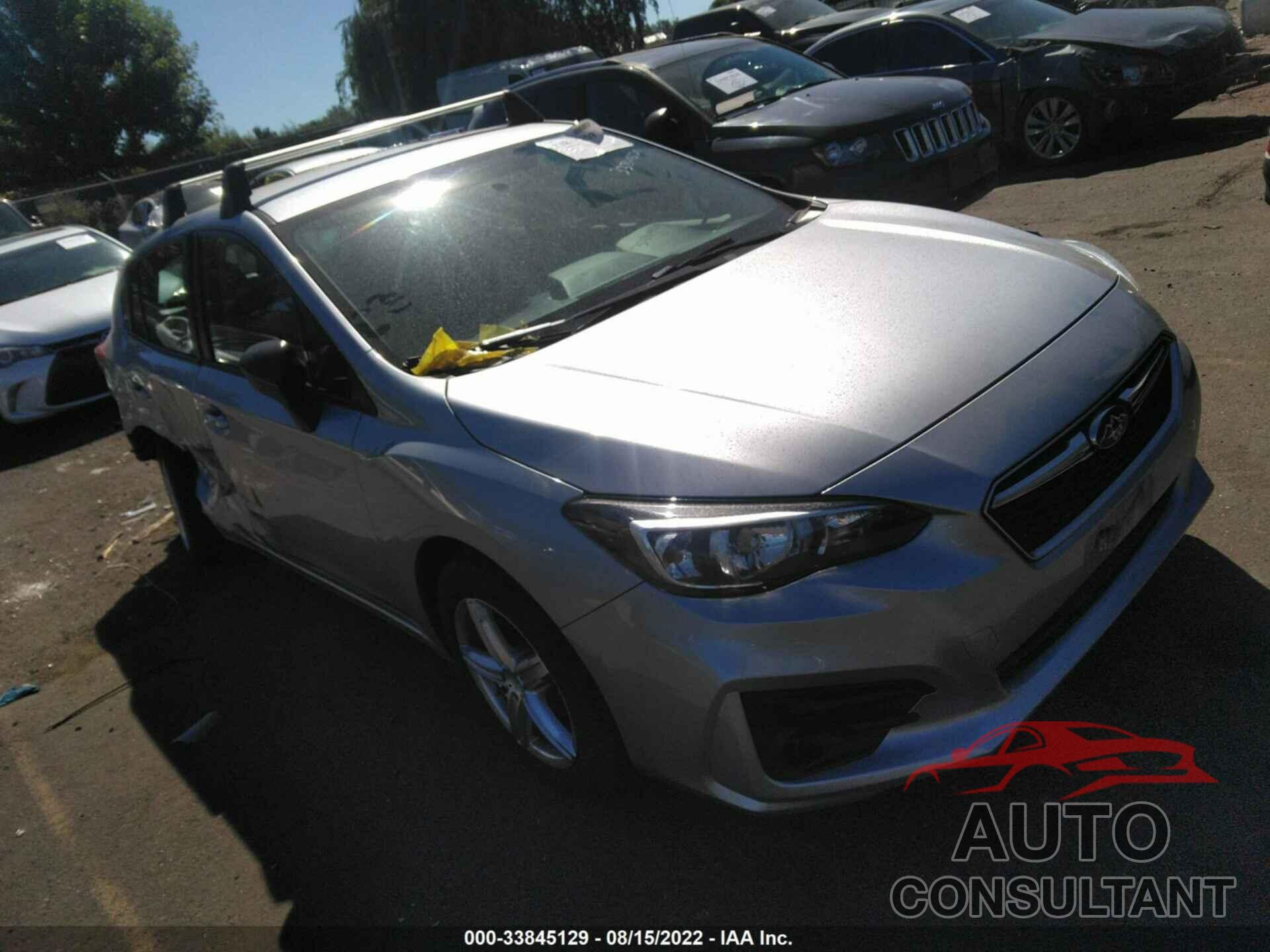 SUBARU IMPREZA 2019 - 4S3GTAA69K3718551