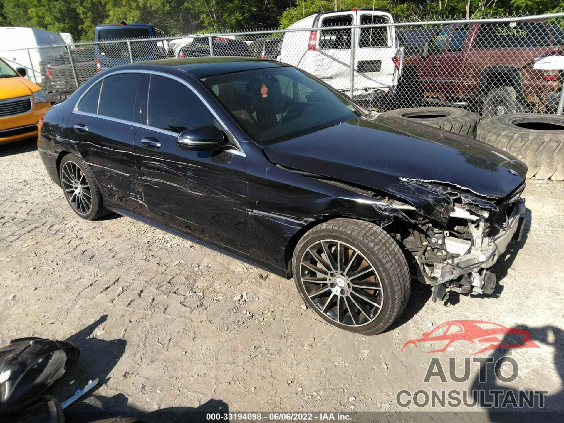 MERCEDES-BENZ C-CLASS 2017 - 55SWF4KB7HU179700