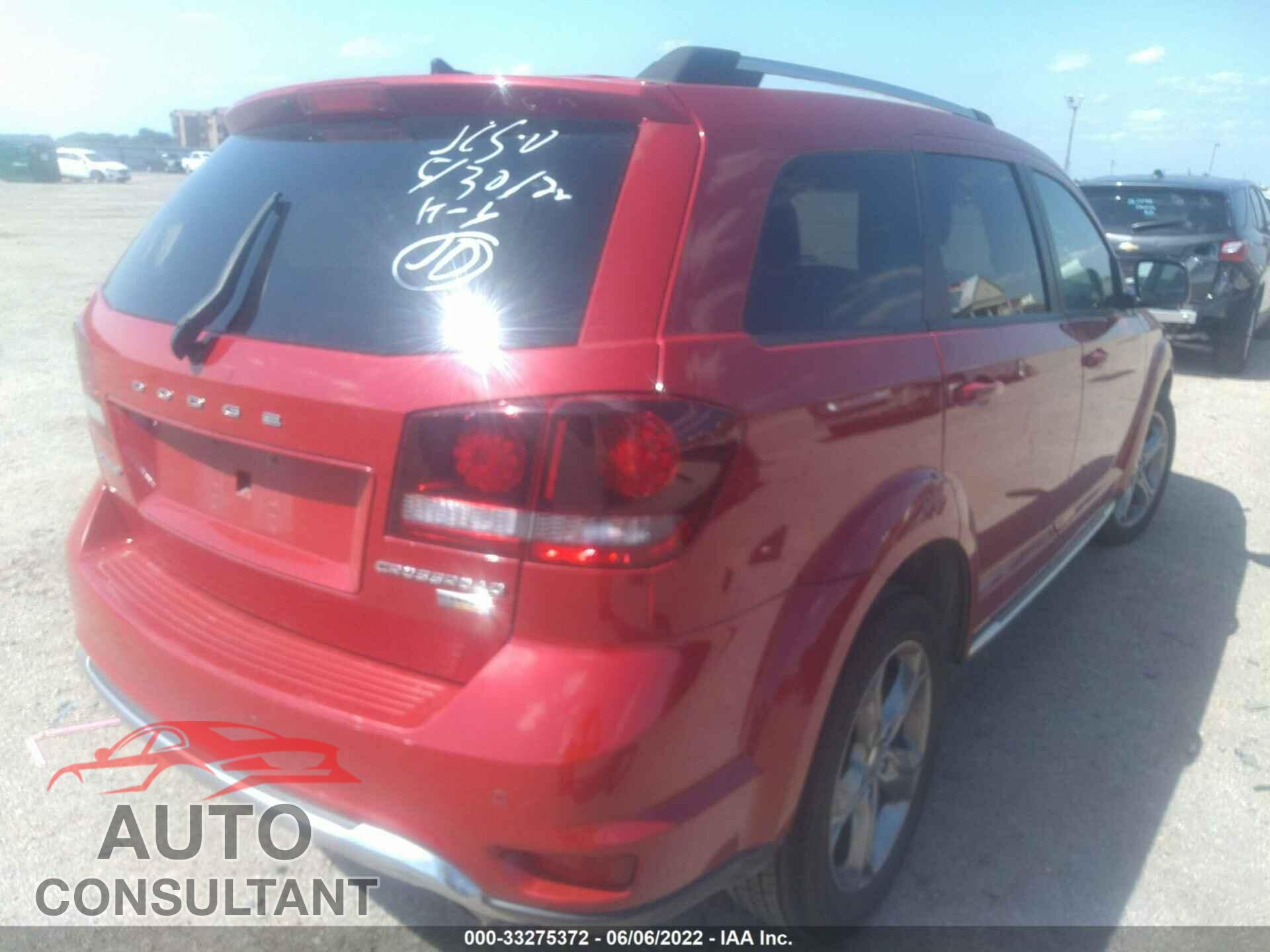 DODGE JOURNEY 2017 - 3C4PDCGG3HT626096