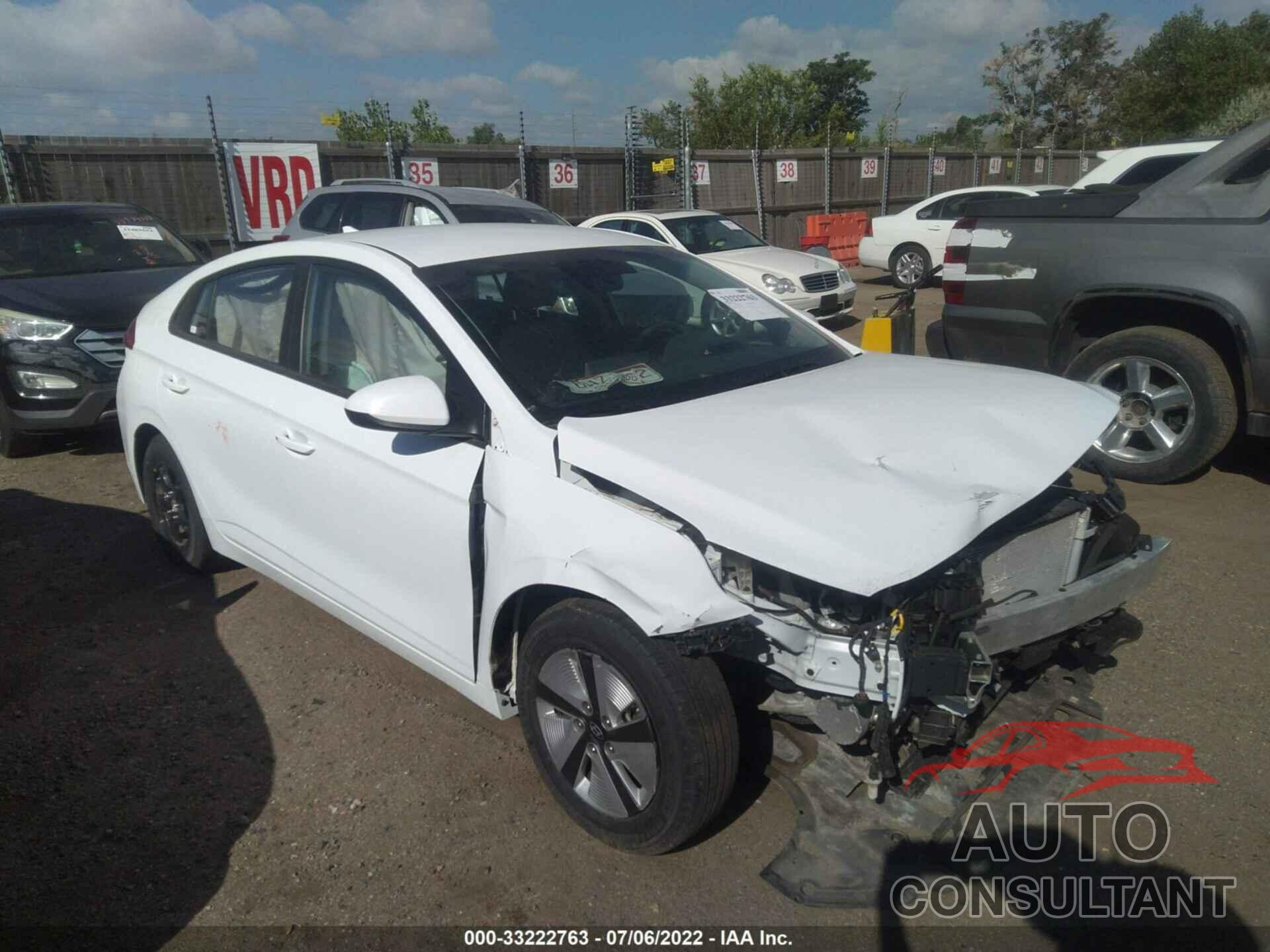 HYUNDAI IONIQ HYBRID 2021 - KMHC65LC6MU245555