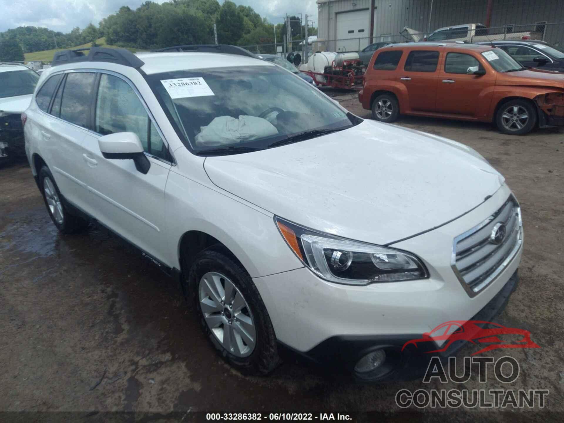 SUBARU OUTBACK 2017 - 4S4BSACCXH3299615