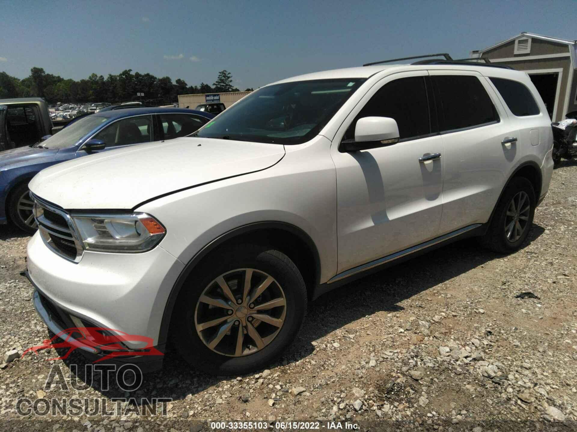 DODGE DURANGO 2016 - 1C4RDHDG3GC361362