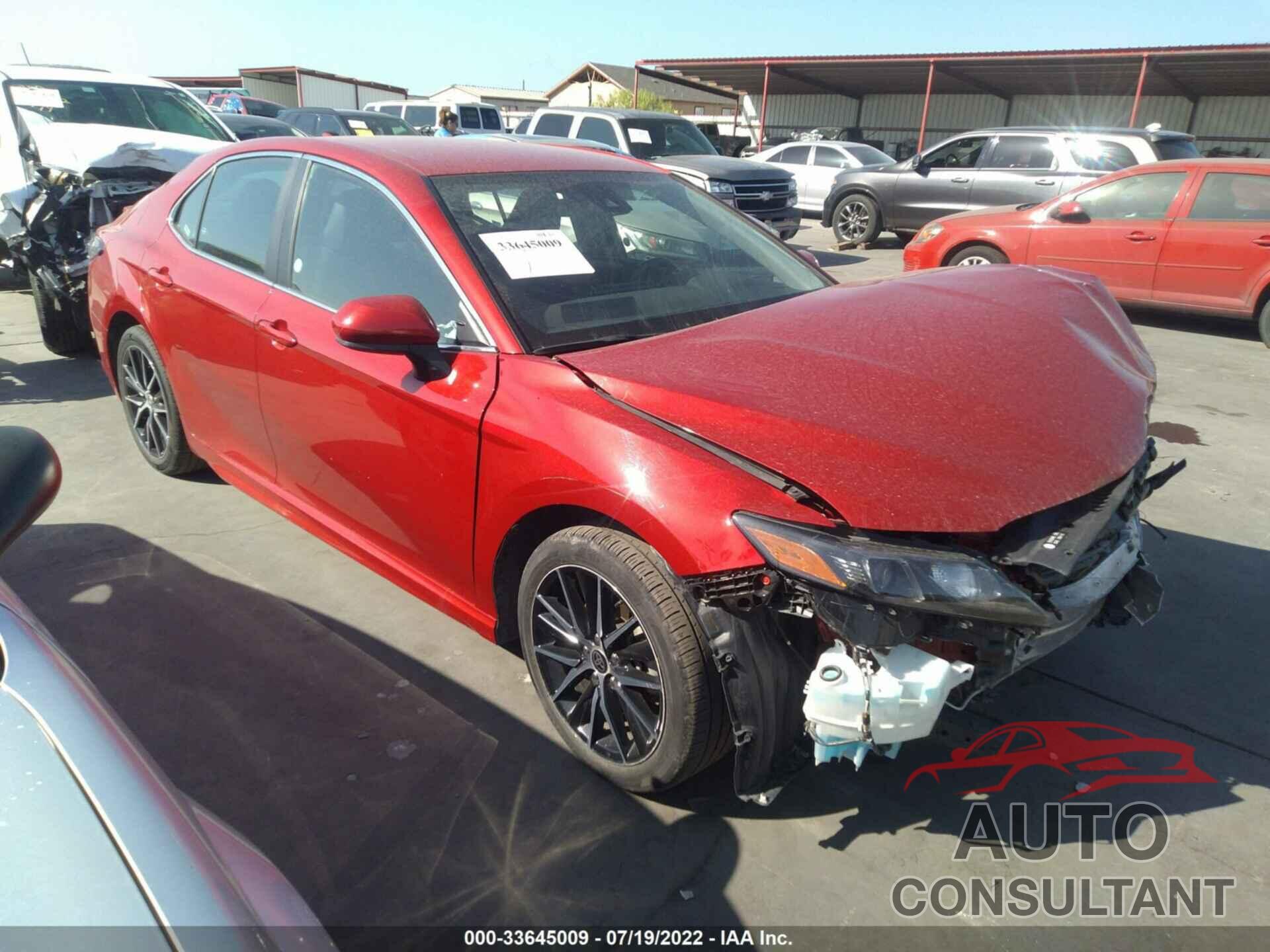 TOYOTA CAMRY 2021 - 4T1G11AK7MU454466