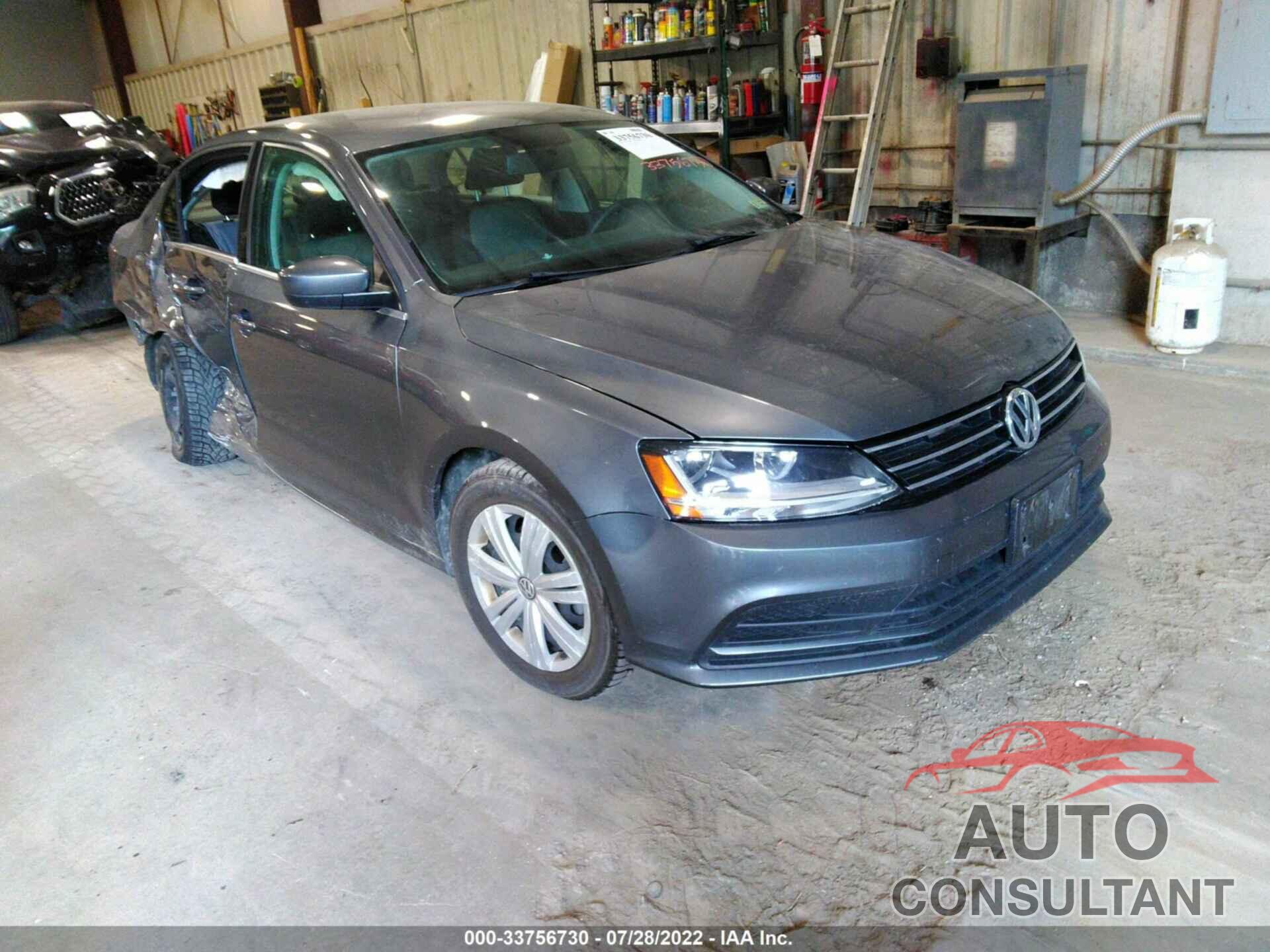 VOLKSWAGEN JETTA 2017 - 3VW2B7AJ9HM346606