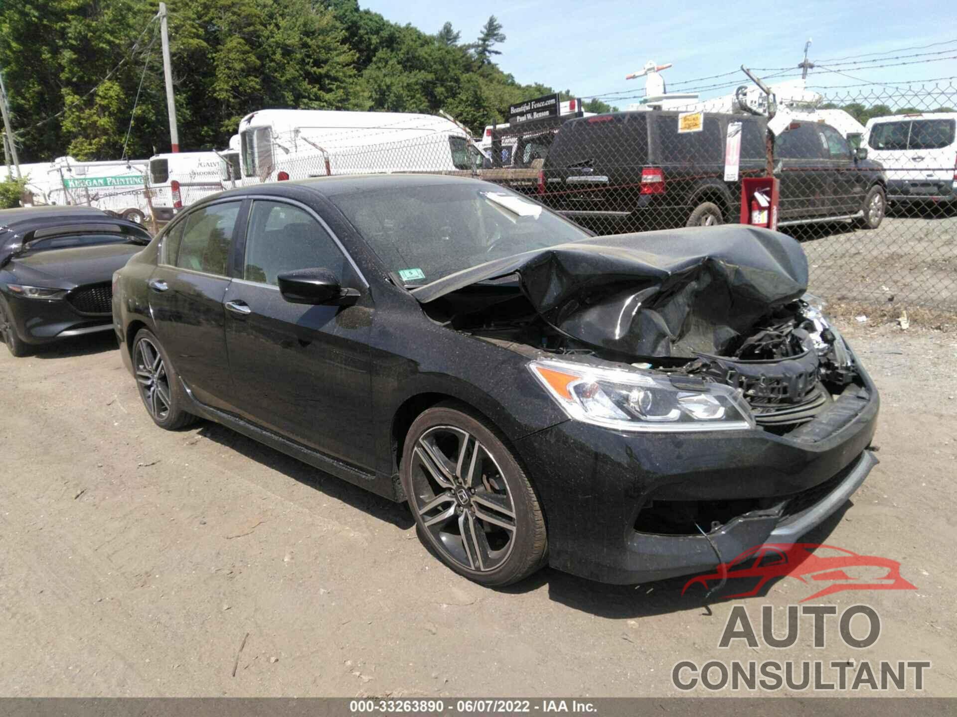 HONDA ACCORD SEDAN 2017 - 1HGCR2E55HA018682