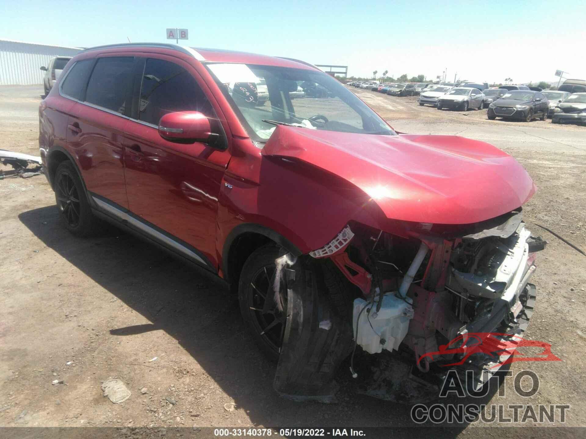 MITSUBISHI OUTLANDER 2016 - JA4JZ4AX6GZ008469
