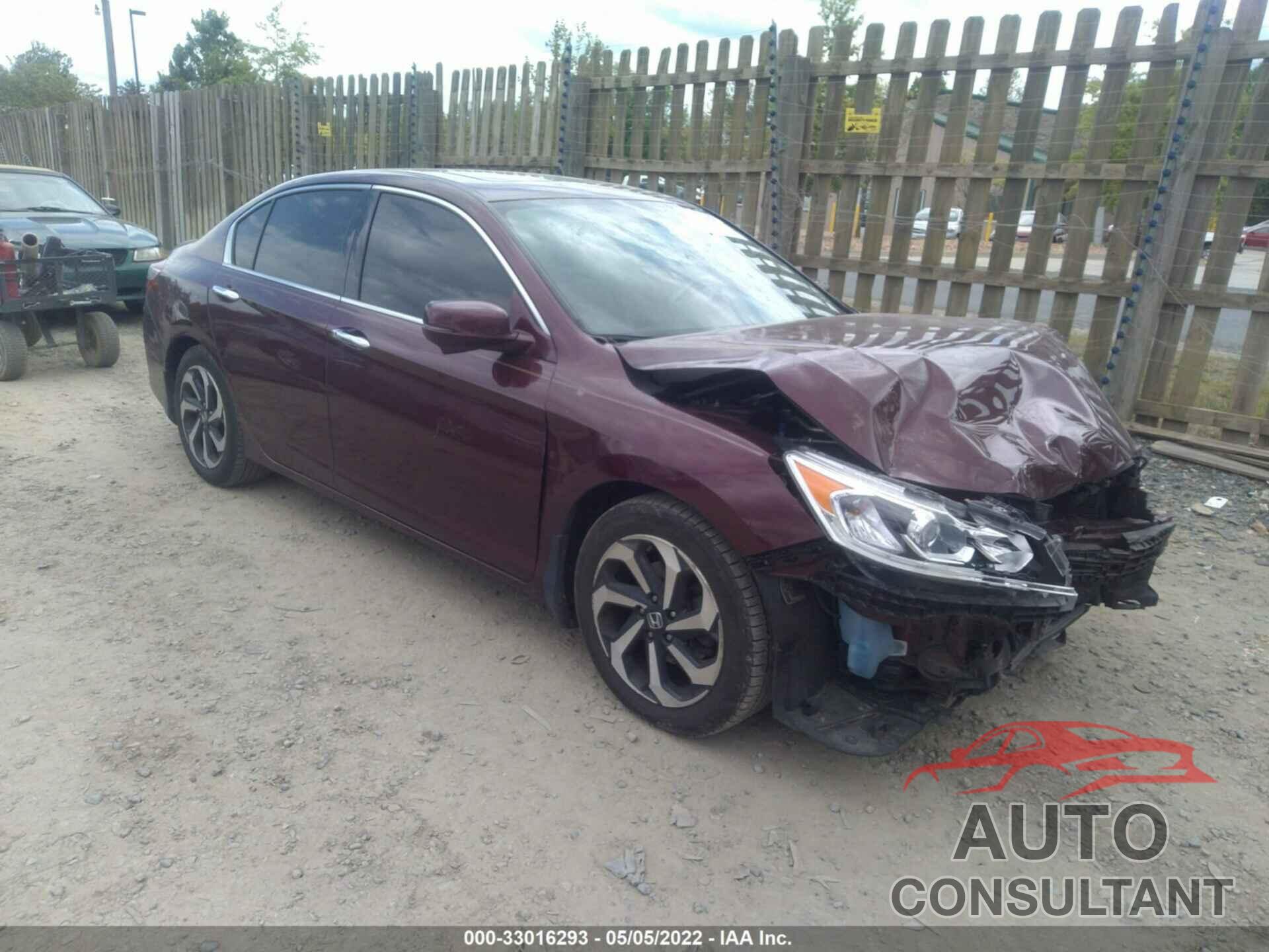 HONDA ACCORD SEDAN 2017 - 1HGCR3F85HA018888