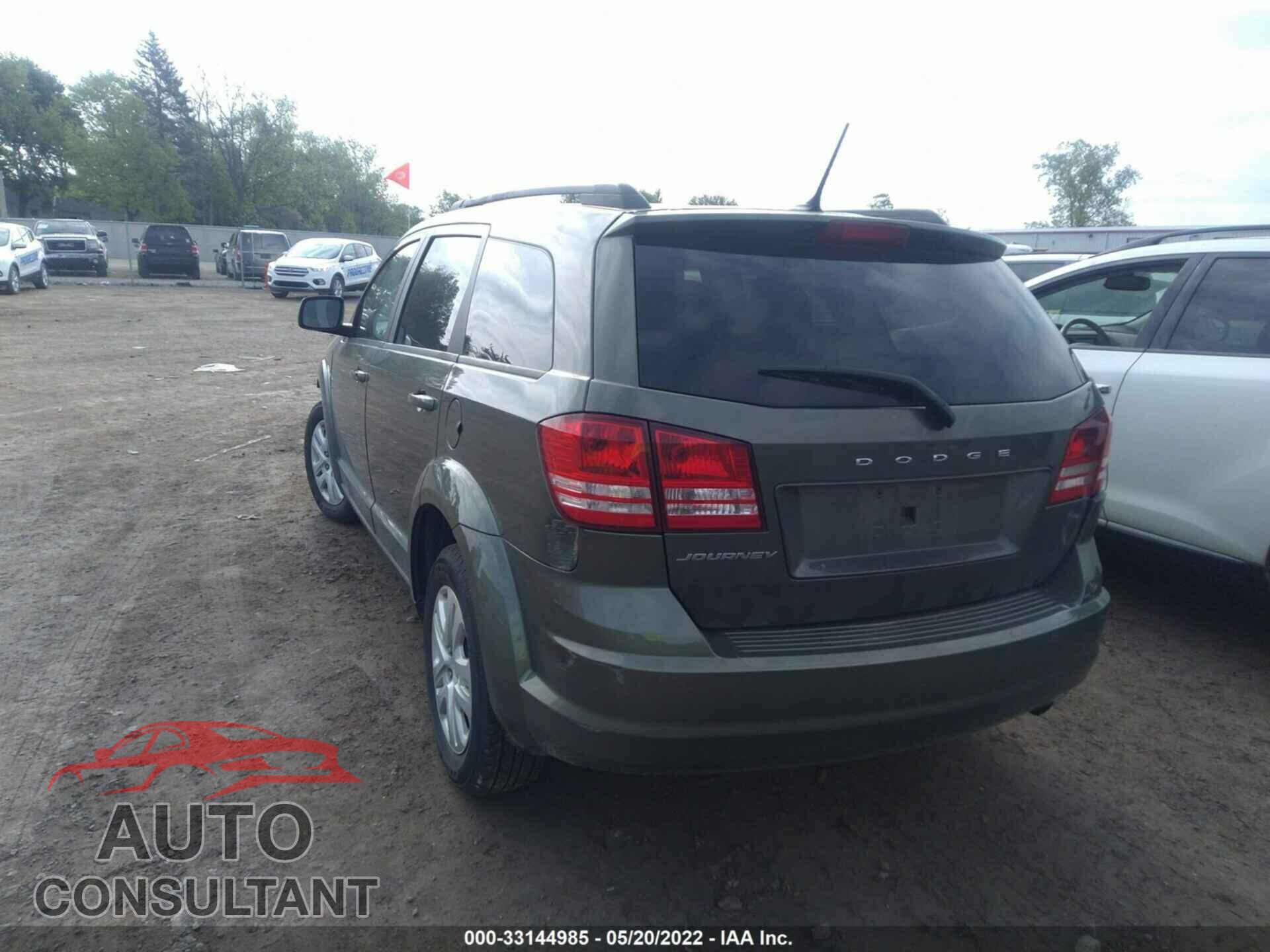 DODGE JOURNEY 2017 - 3C4PDCAB0HT673745