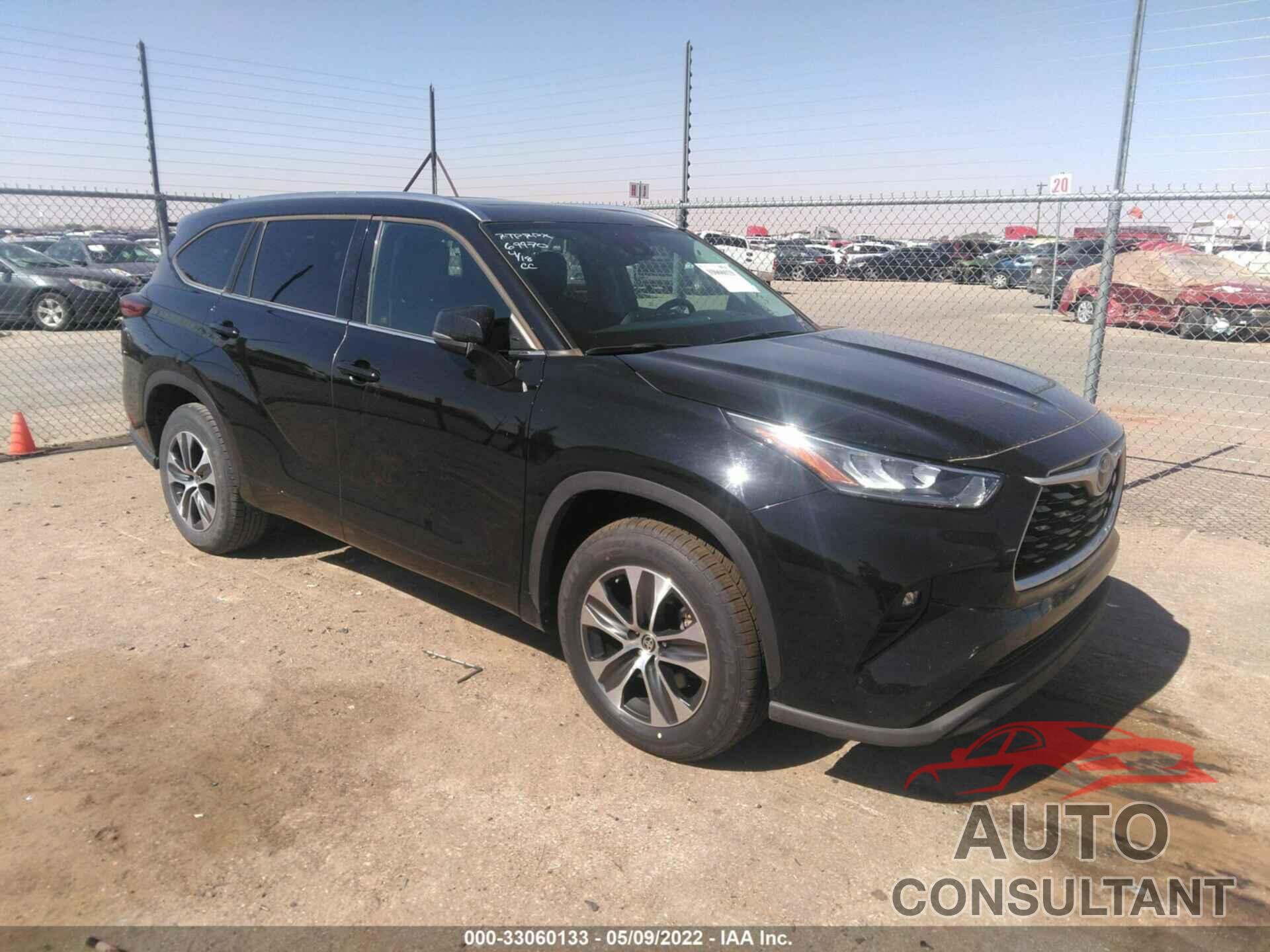 TOYOTA HIGHLANDER 2020 - 5TDGZRAH6LS502218