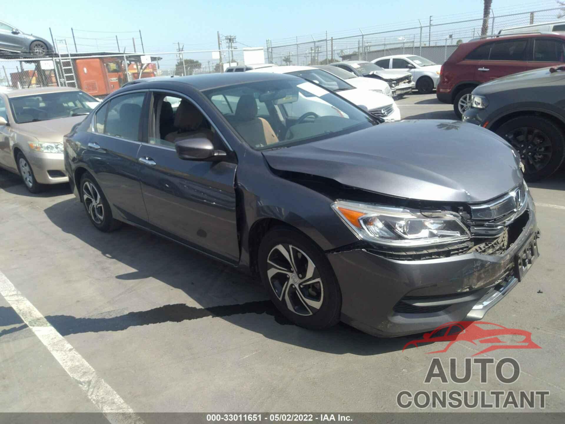 HONDA ACCORD SEDAN 2016 - 1HGCR2F37GA191602