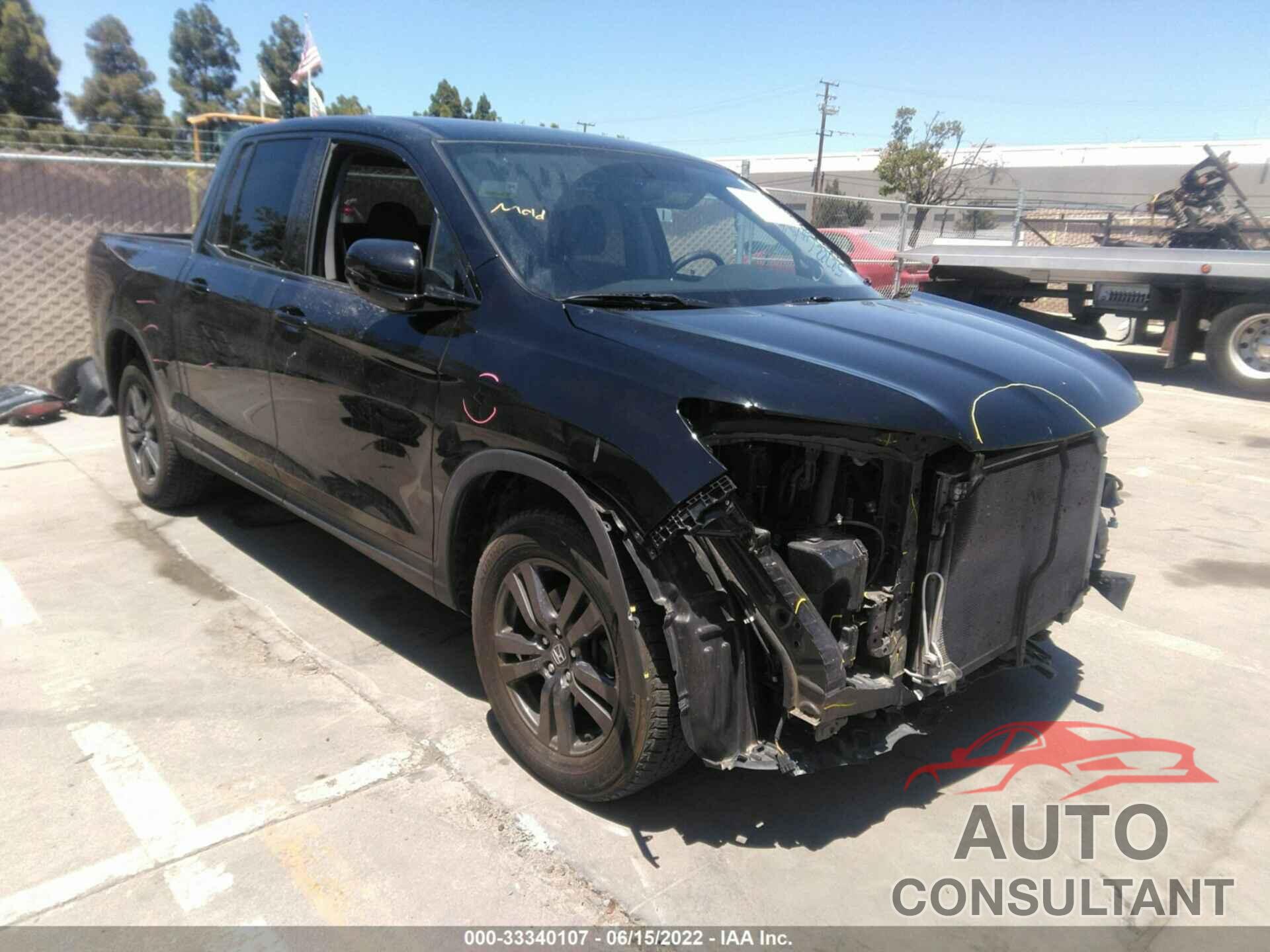 HONDA RIDGELINE 2017 - 5FPYK2F17HB004530