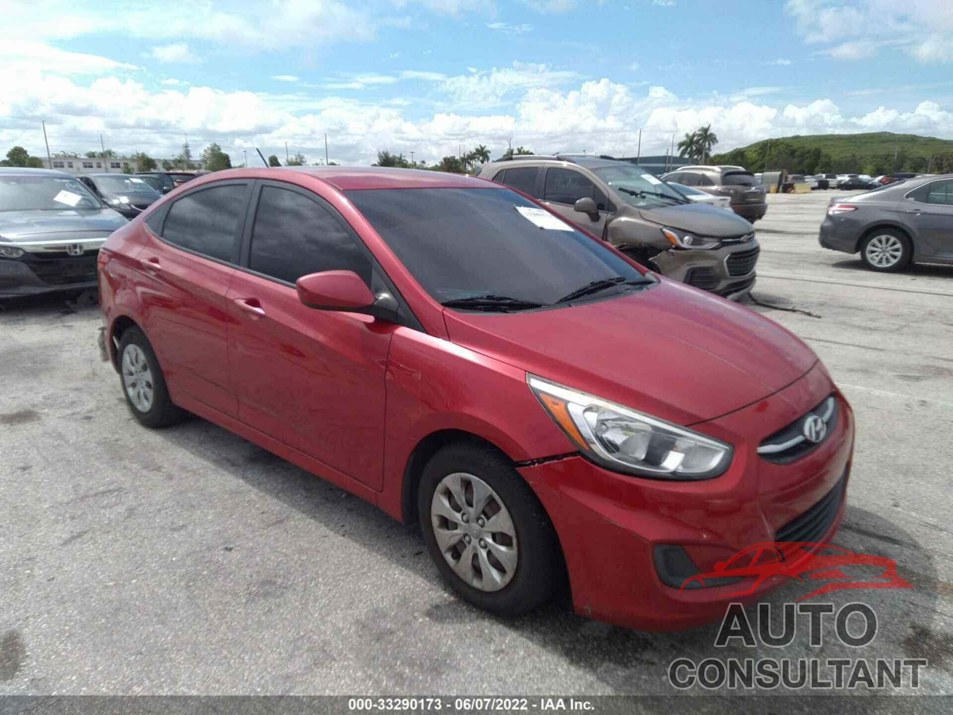 HYUNDAI ACCENT 2016 - KMHCT4AE7GU944706