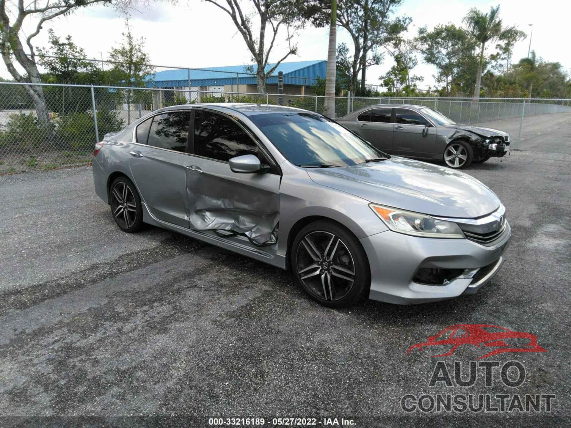 HONDA ACCORD SEDAN 2017 - 1HGCR2F56HA077870