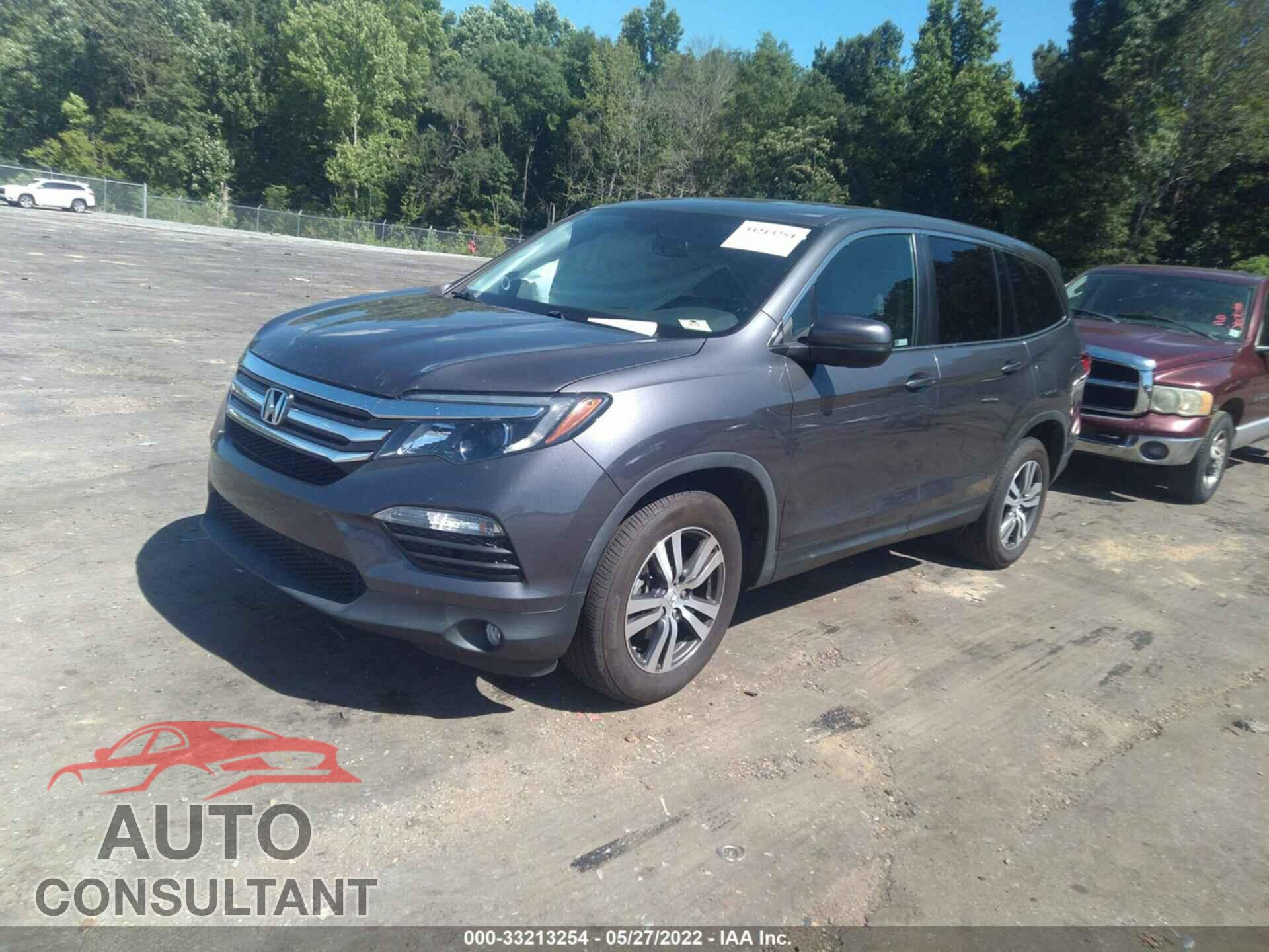 HONDA PILOT 2017 - 5FNYF5H52HB044934