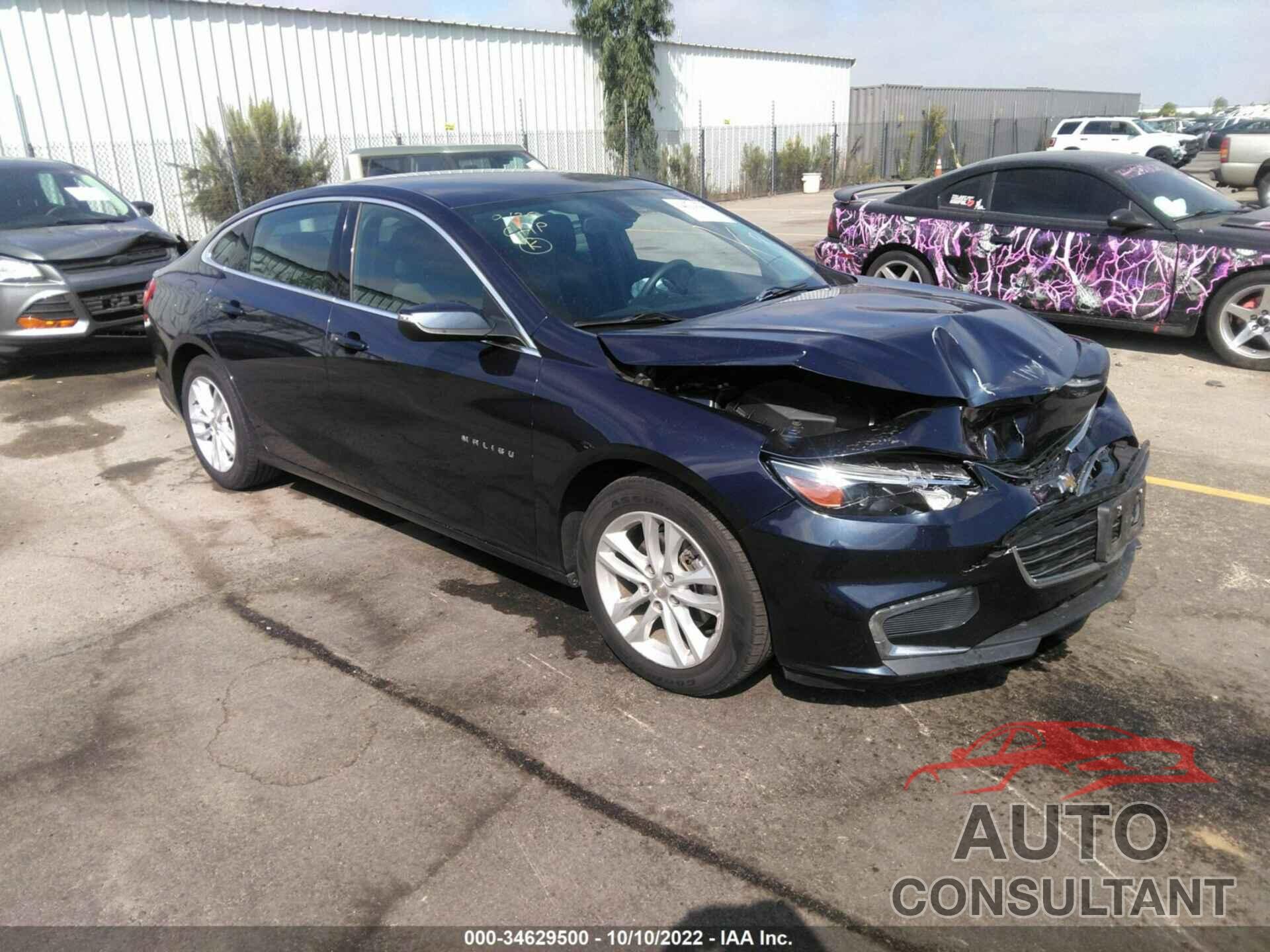 CHEVROLET MALIBU 2017 - 1G1ZE5ST6HF157403