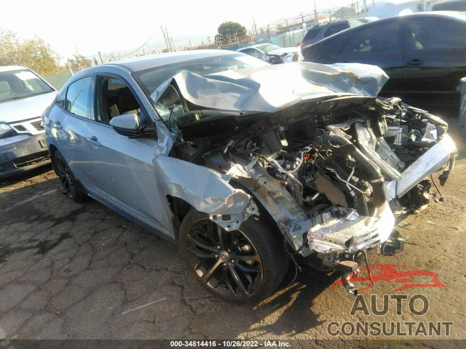 HONDA CIVIC HATCHBACK 2021 - SHHFK7H43MU415405