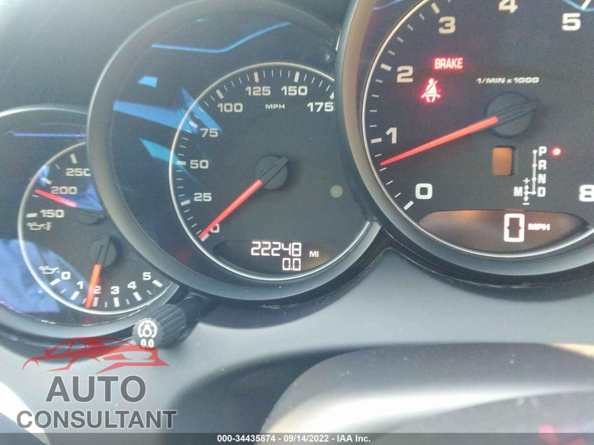 PORSCHE CAYENNE 2017 - WP1AA2A28HKA89358