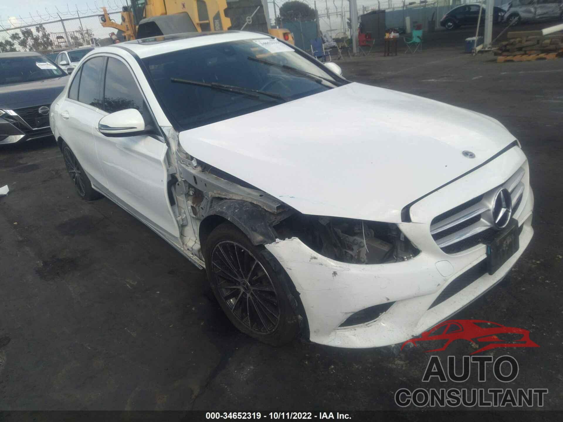 MERCEDES-BENZ C-CLASS 2019 - 55SWF8DB3KU303442