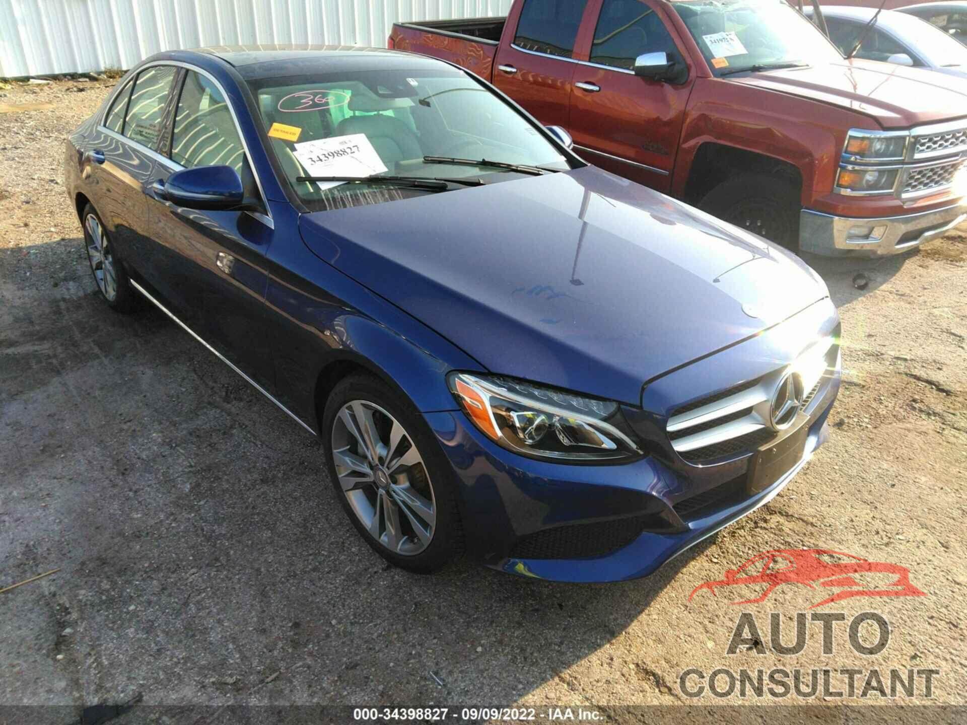 MERCEDES-BENZ C-CLASS 2017 - 55SWF4JB1HU199328
