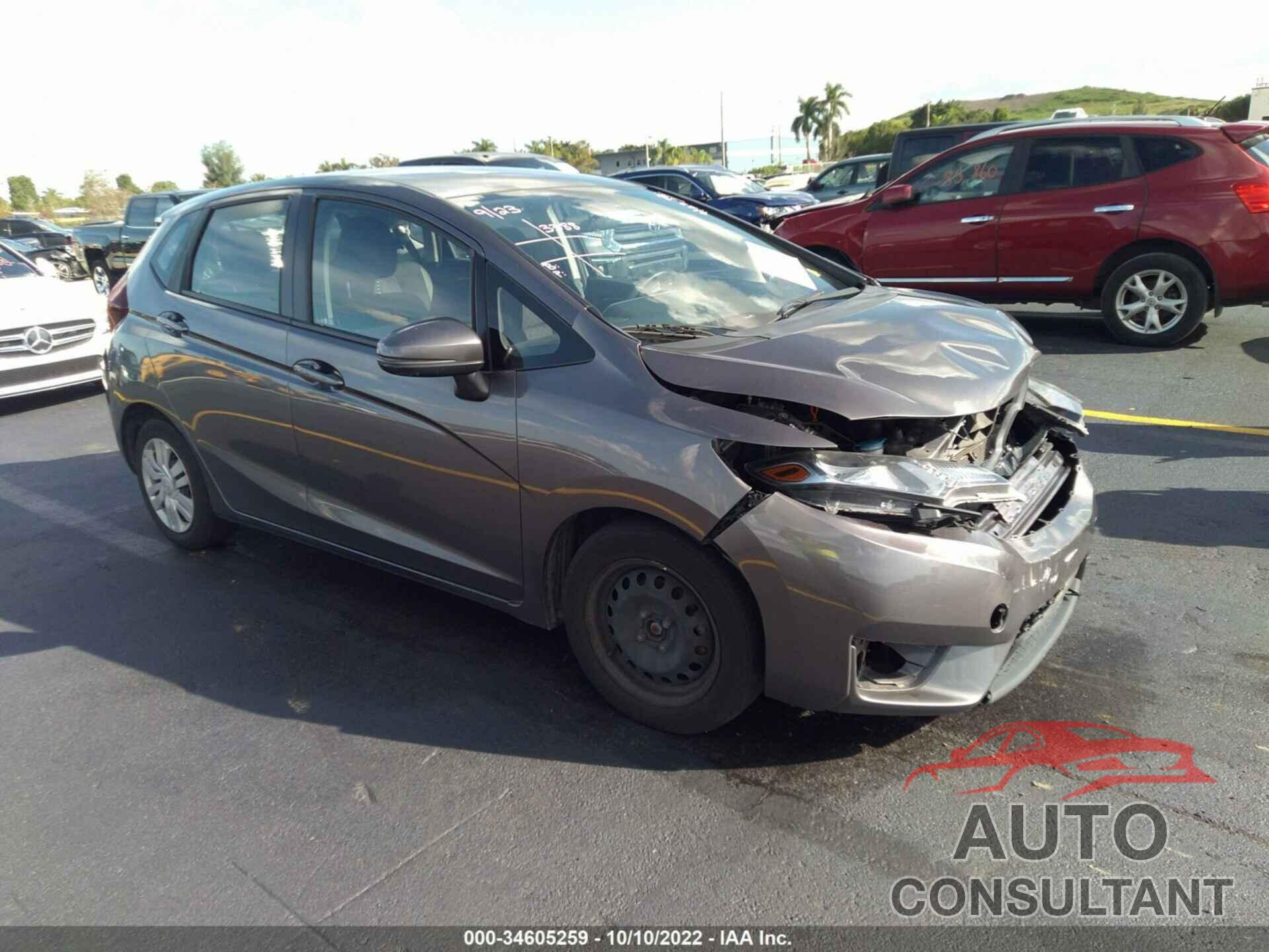 HONDA FIT 2016 - JHMGK5H50GS010689