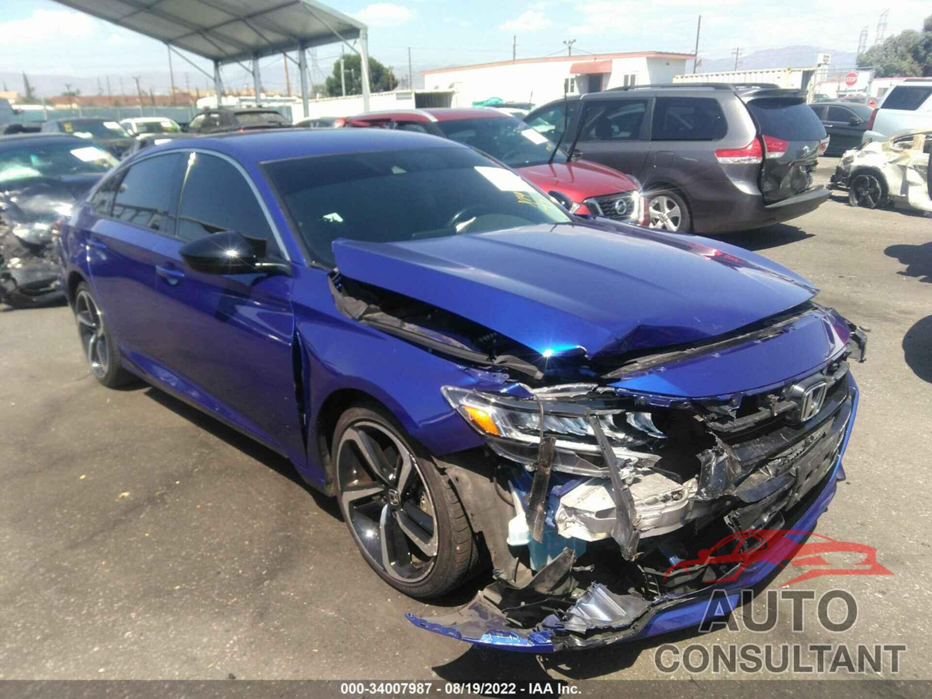 HONDA ACCORD SEDAN 2021 - 1HGCV1F42MA090901