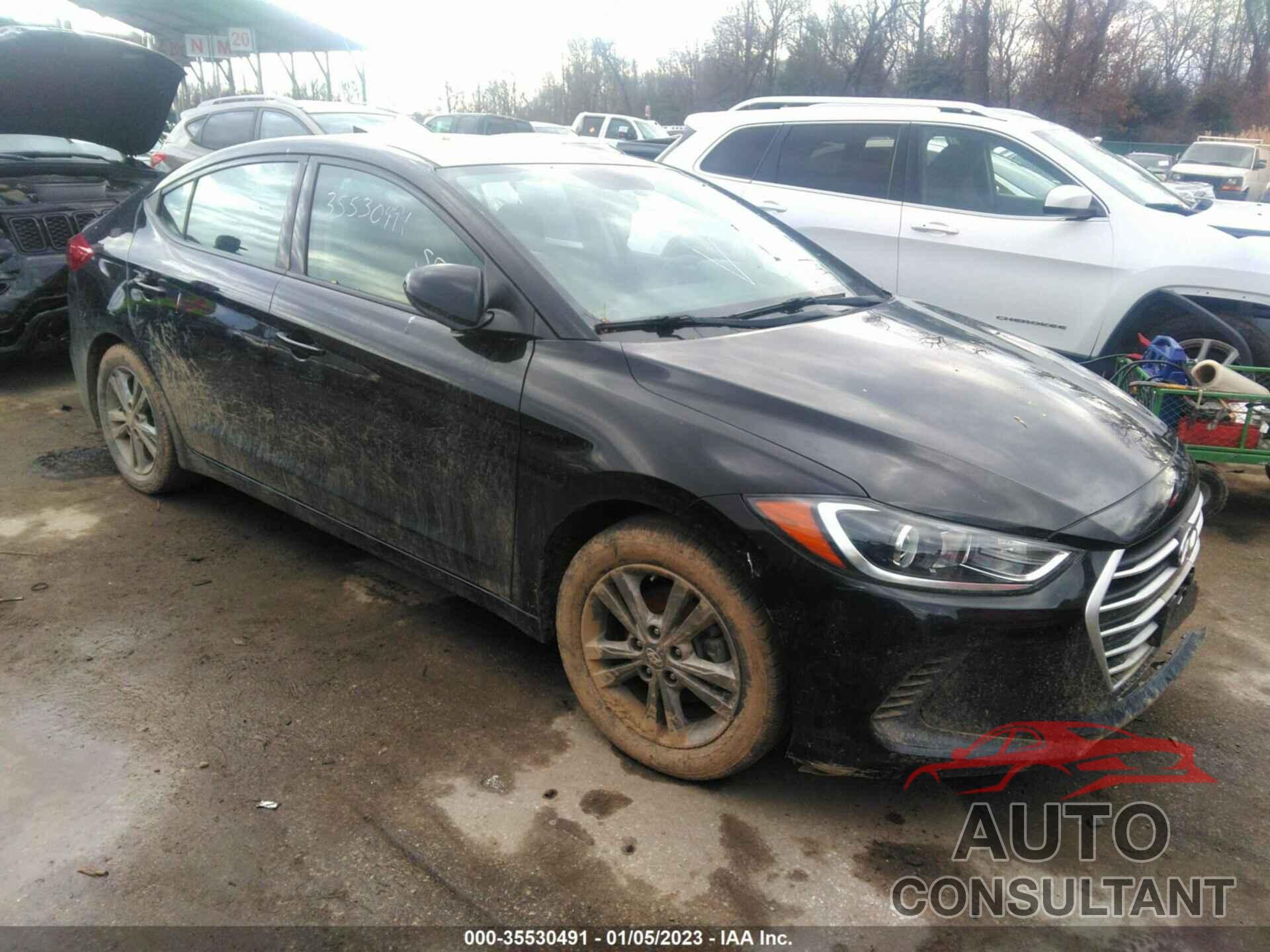HYUNDAI ELANTRA 2018 - 5NPD84LF0JH371827