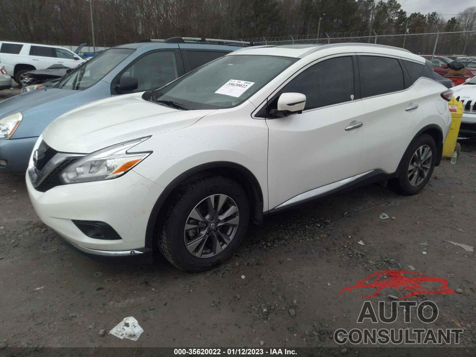 NISSAN MURANO 2017 - 5N1AZ2MG3HN161059