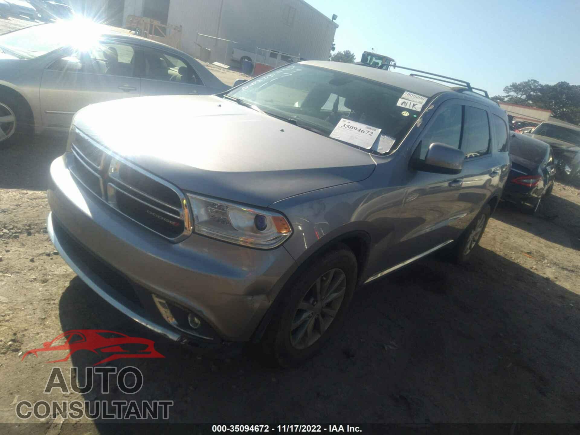 DODGE DURANGO 2017 - 1C4RDHAG2HC757711