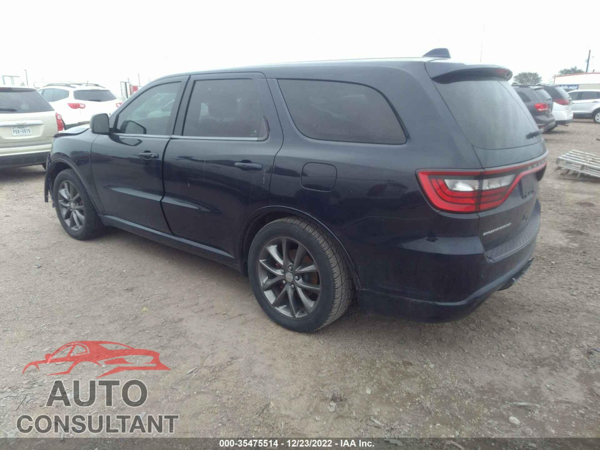 DODGE DURANGO 2017 - 1C4RDHDGXHC904790