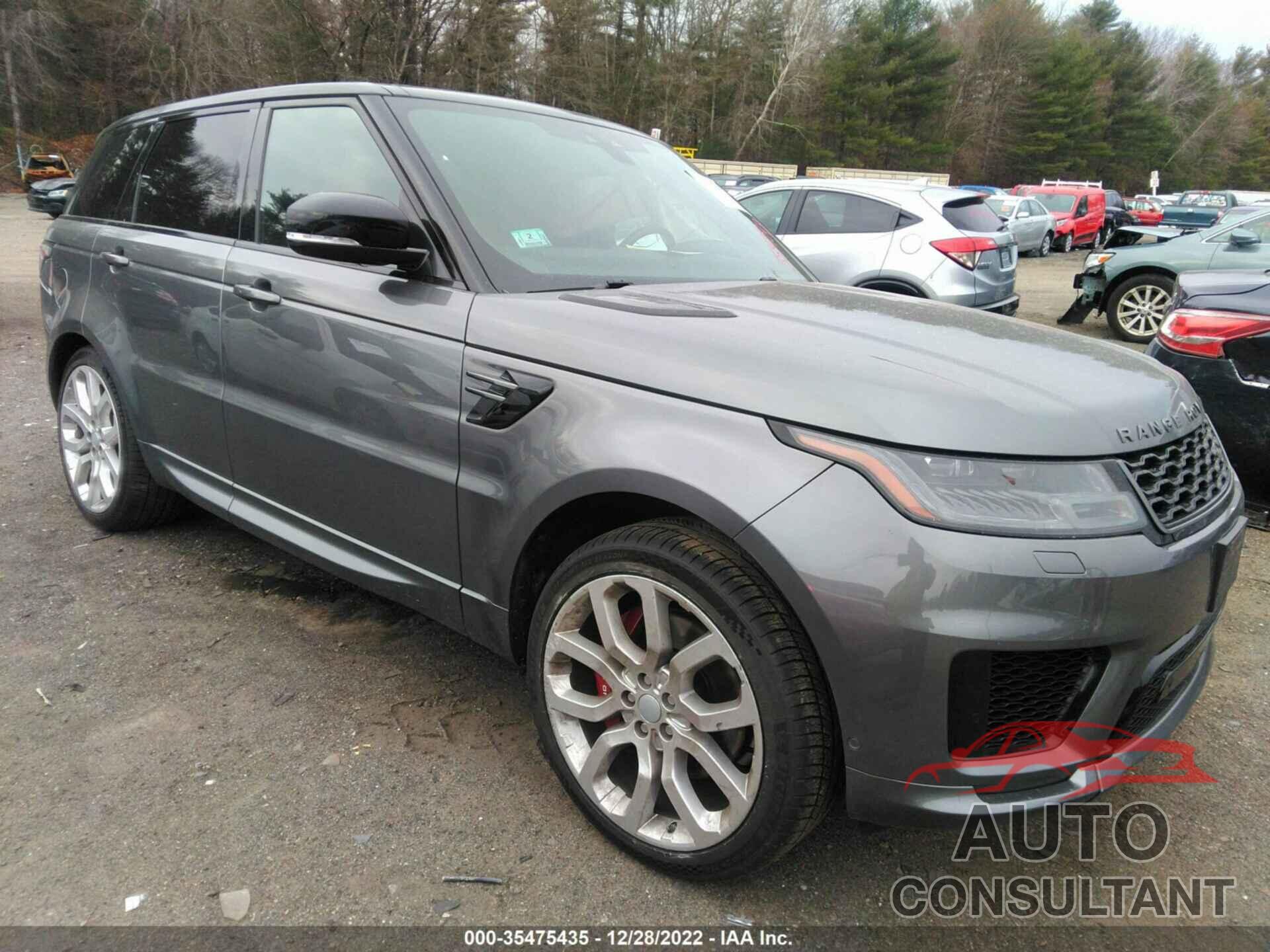 LAND ROVER RANGE ROVER SPORT 2019 - SALWR2RE1KA834133