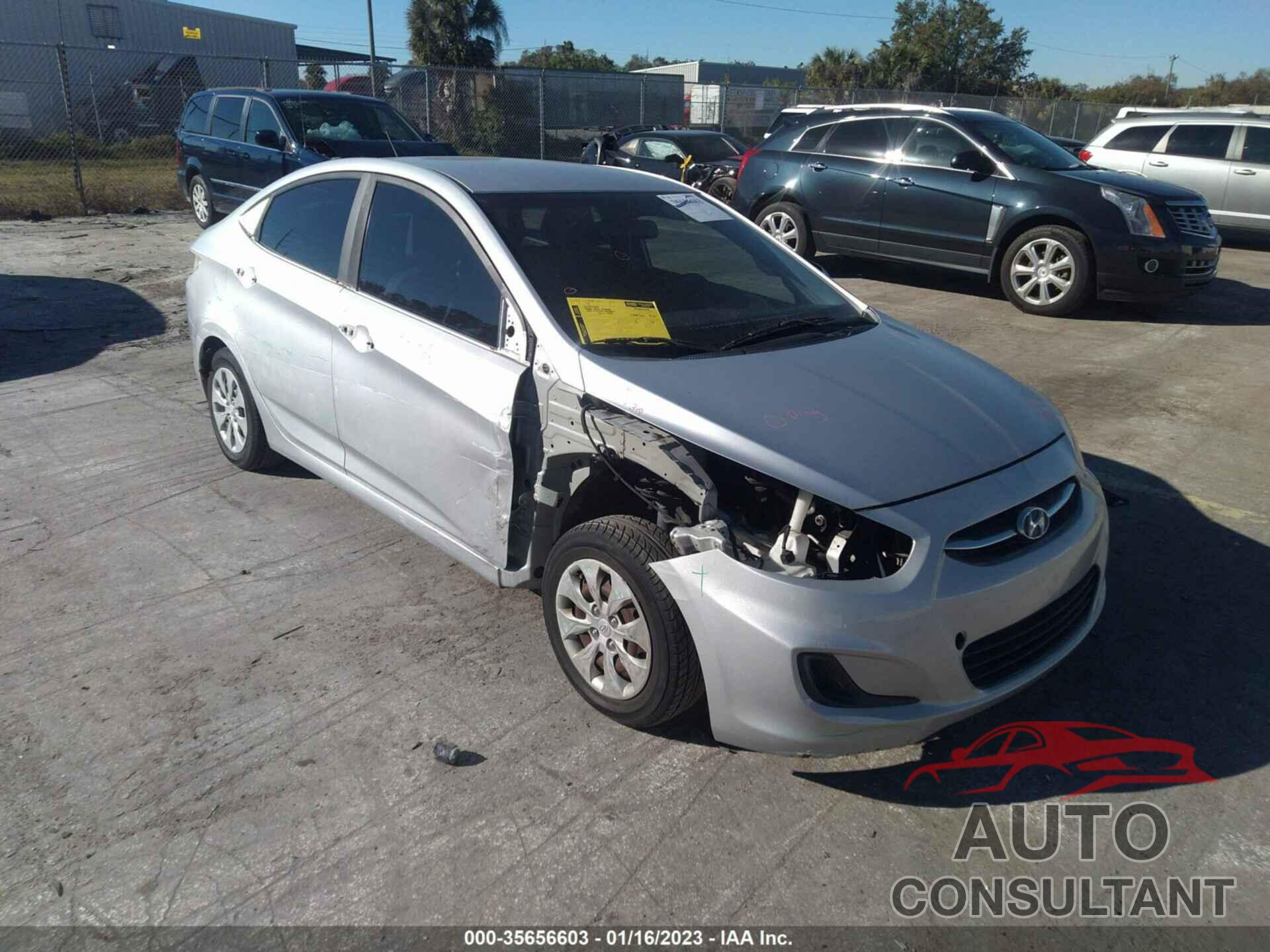 HYUNDAI ACCENT 2016 - KMHCT4AE8GU075100