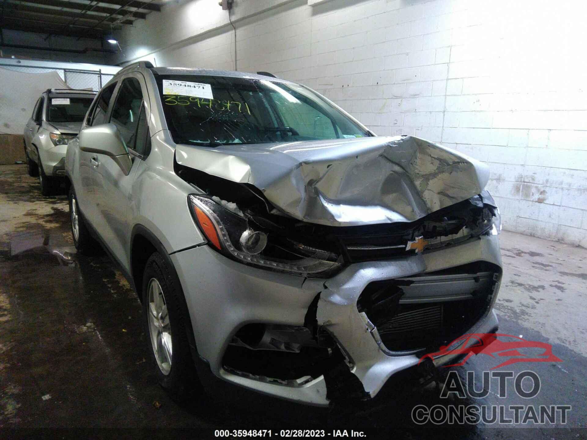 CHEVROLET TRAX 2019 - KL7CJLSB7KB912722