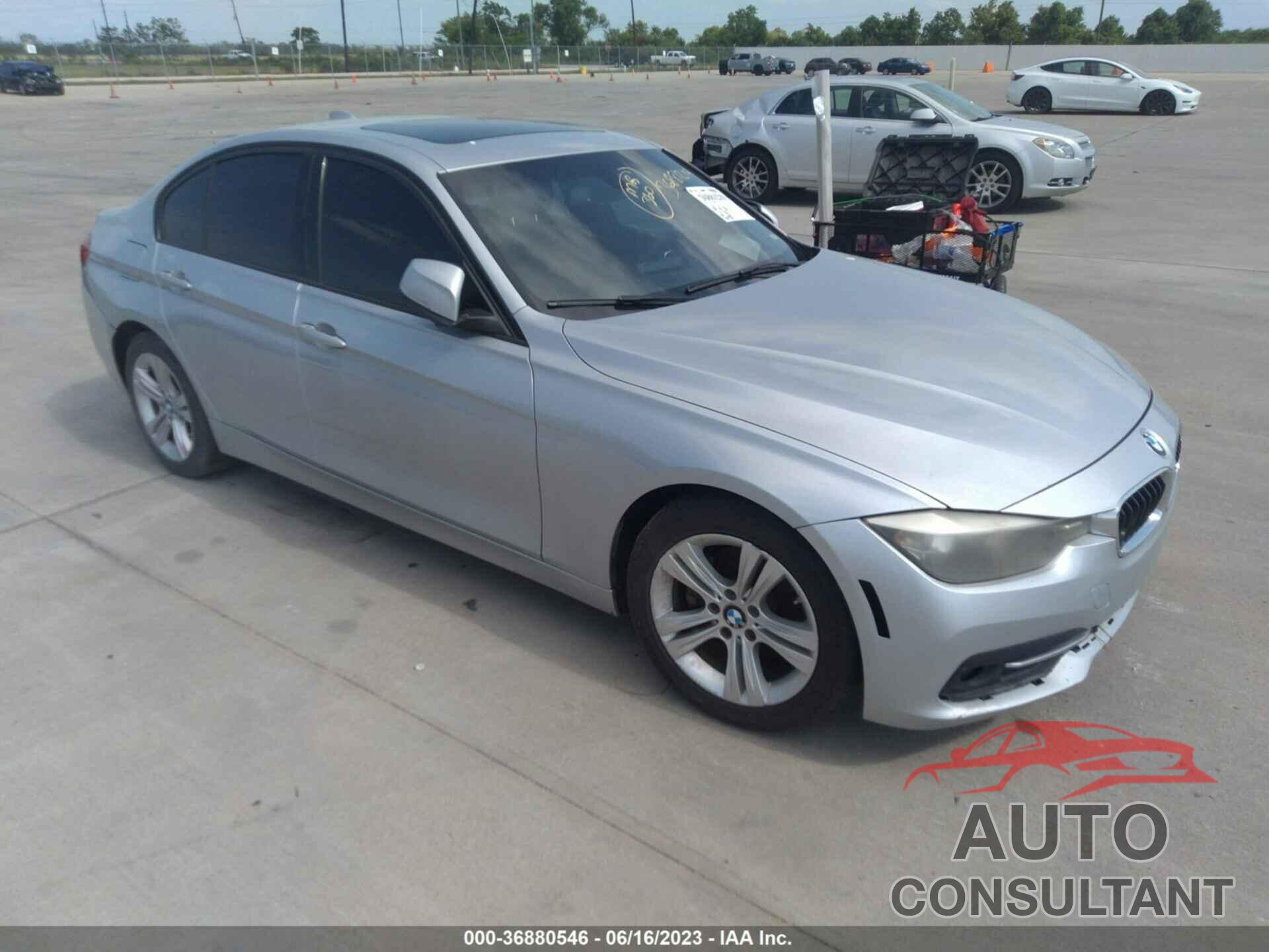 BMW 3 SERIES 2016 - WBA8E9G51GNT84746