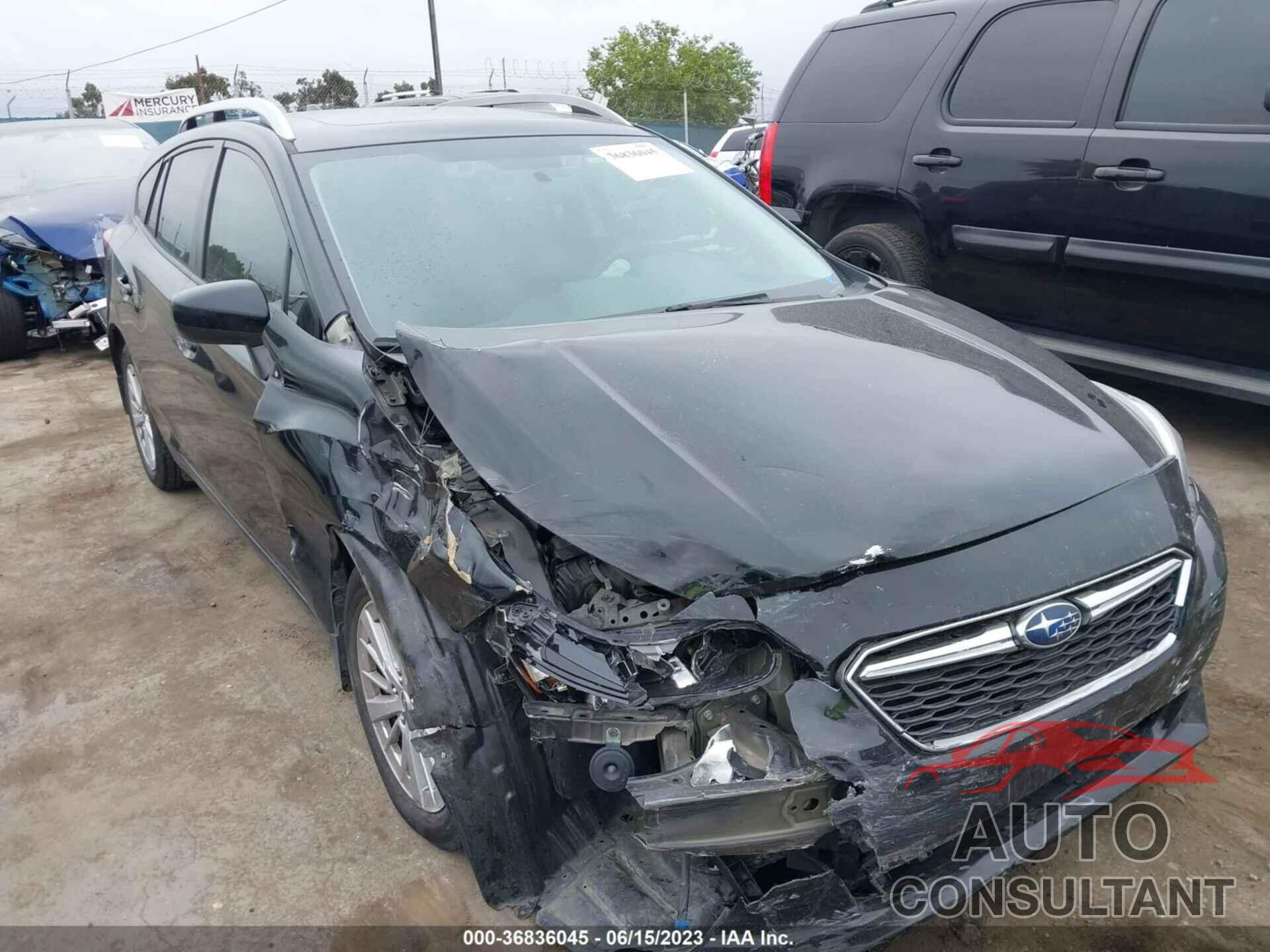 SUBARU IMPREZA 2018 - 4S3GTAD65J3714801