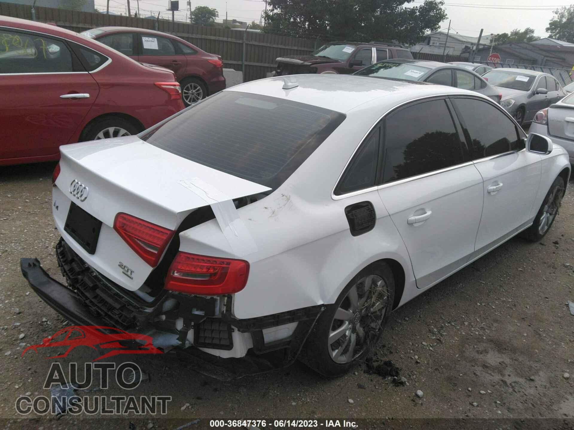 AUDI A4 2013 - WAUBFAFL2DN031870