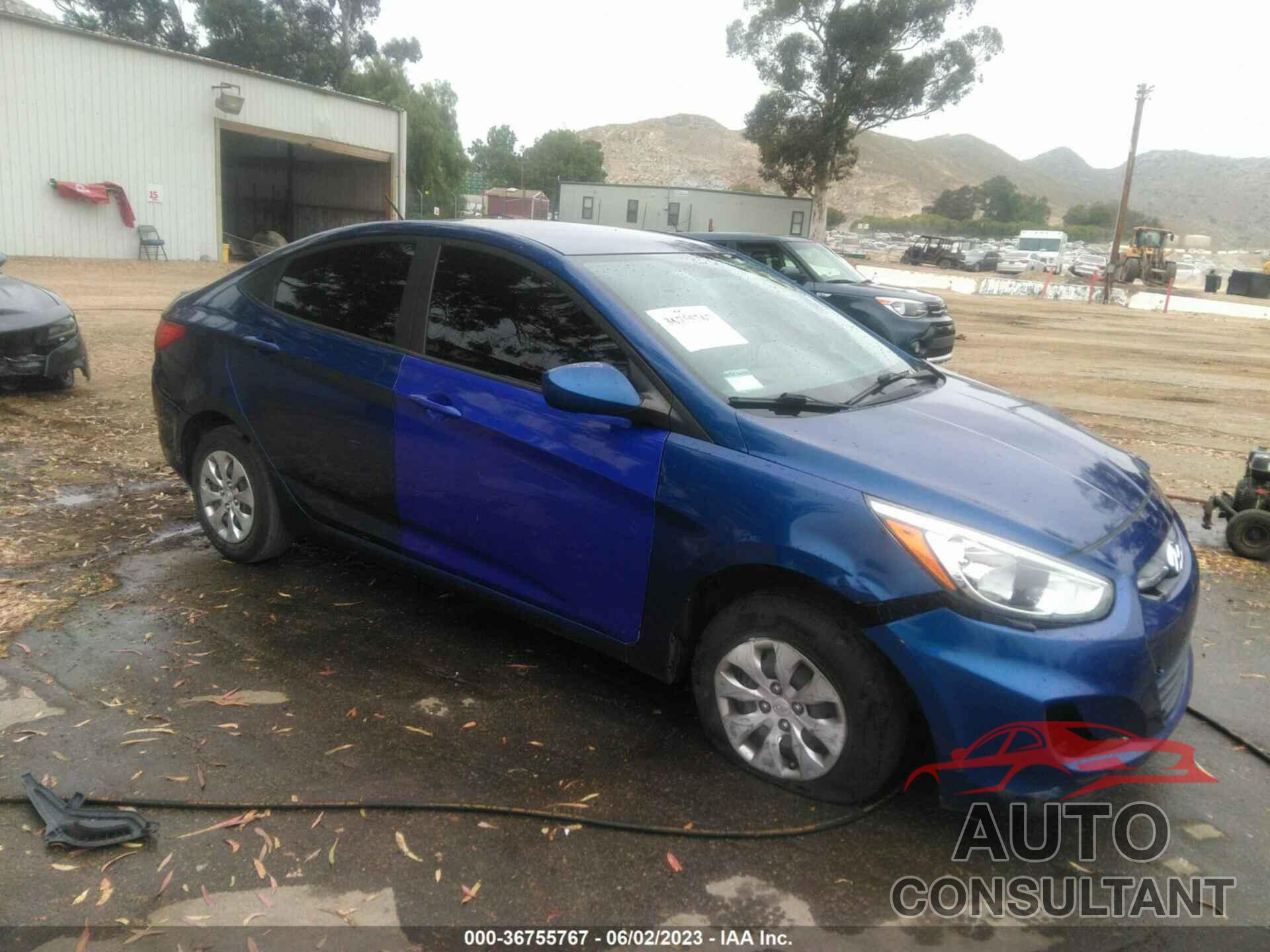 HYUNDAI ACCENT 2016 - KMHCT4AE5GU063602