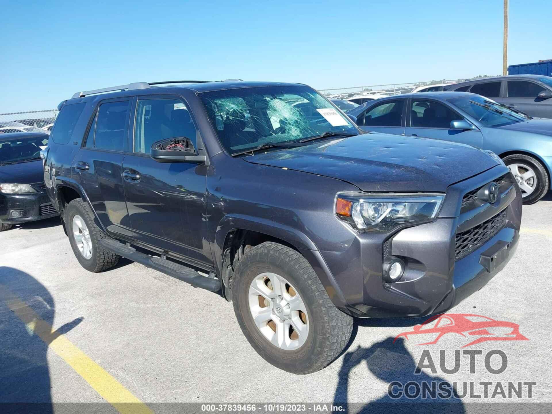 TOYOTA 4RUNNER 2016 - JTEBU5JR6G5305390