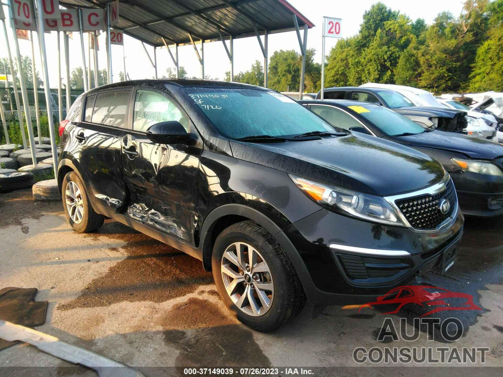 KIA SPORTAGE 2016 - KNDPB3AC1G7858176