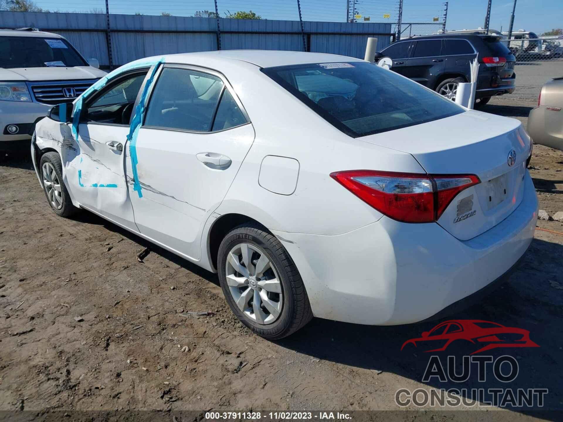 TOYOTA COROLLA 2016 - 2T1BURHE5GC487990