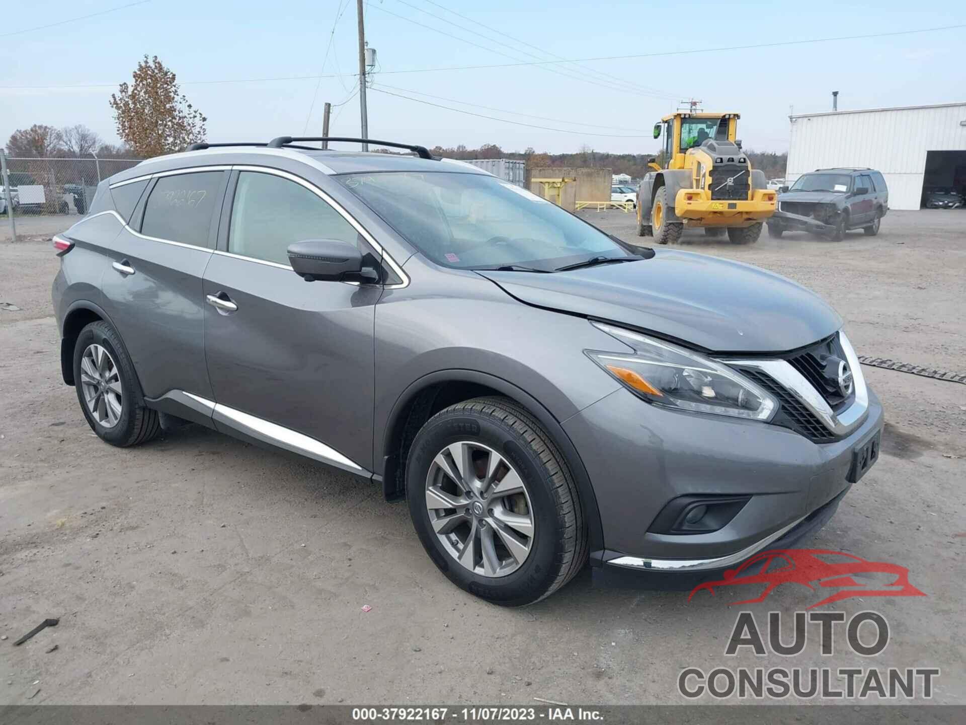 NISSAN MURANO 2018 - 5N1AZ2MH1JN166744