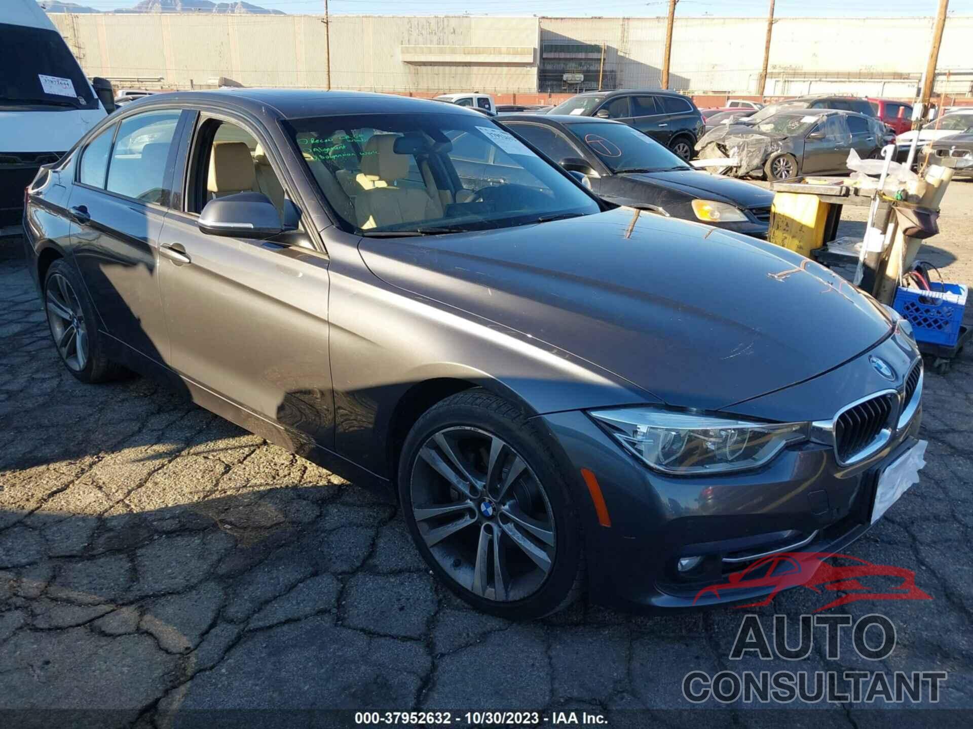 BMW 3 SERIES 2016 - WBA8E3C55GK502608